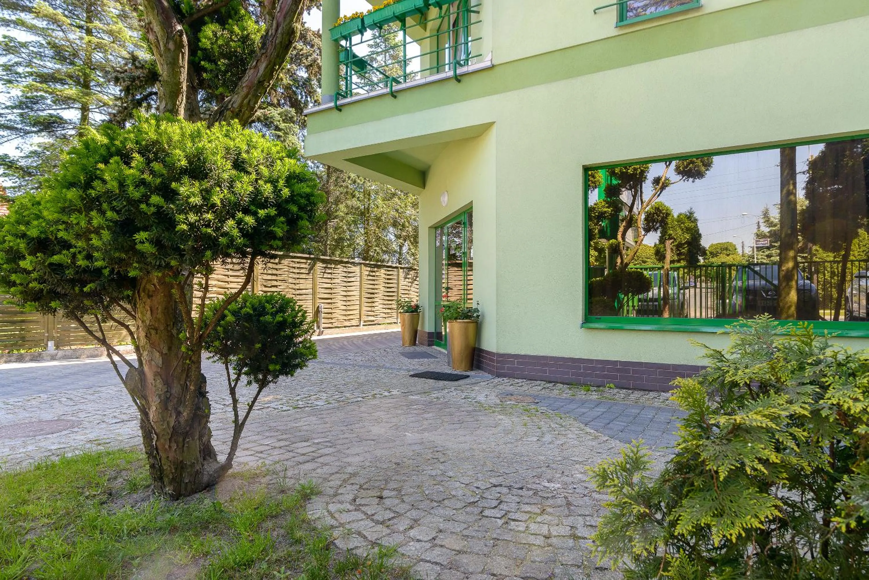 Facade/entrance in Hotel Zielony