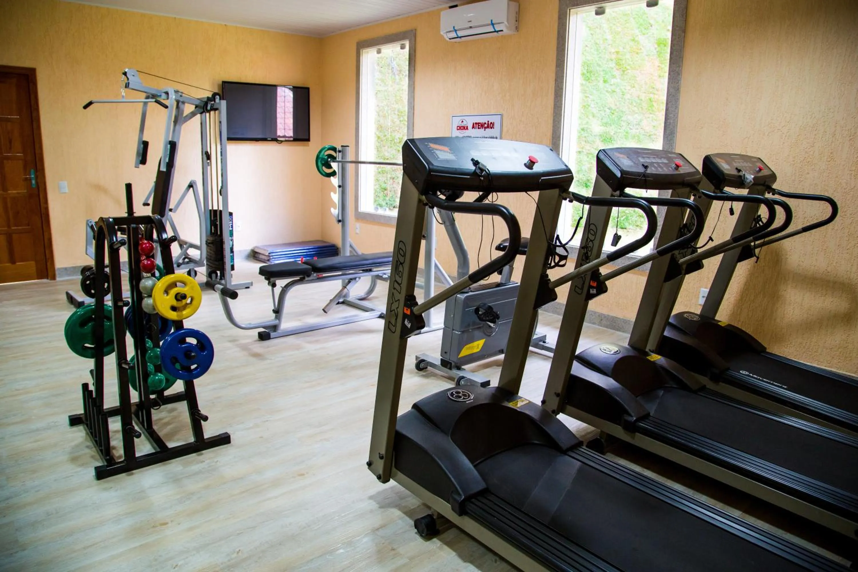 Fitness centre/facilities in Hotel Fazenda China Park