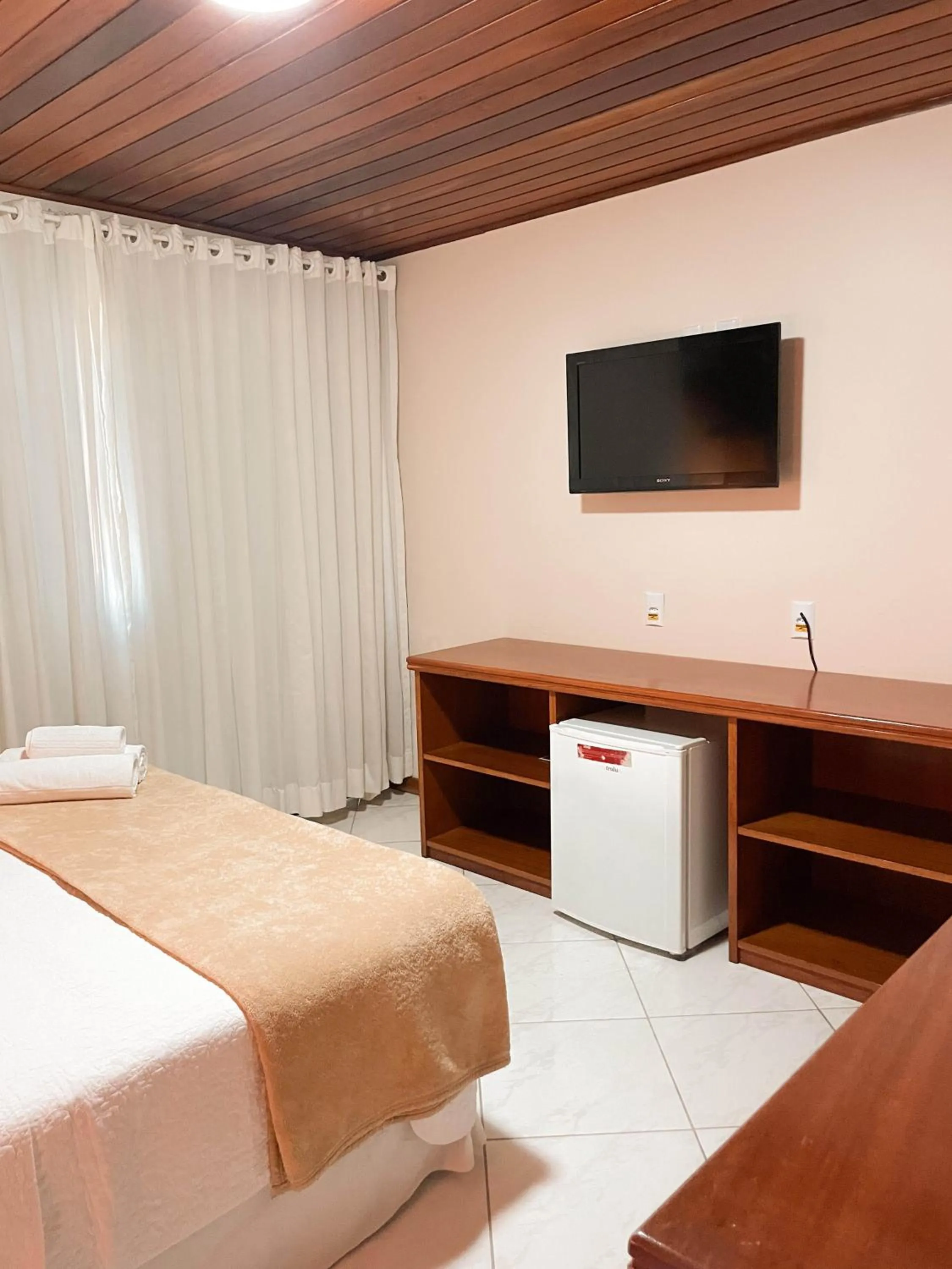 Bed in Hotel Fazenda China Park