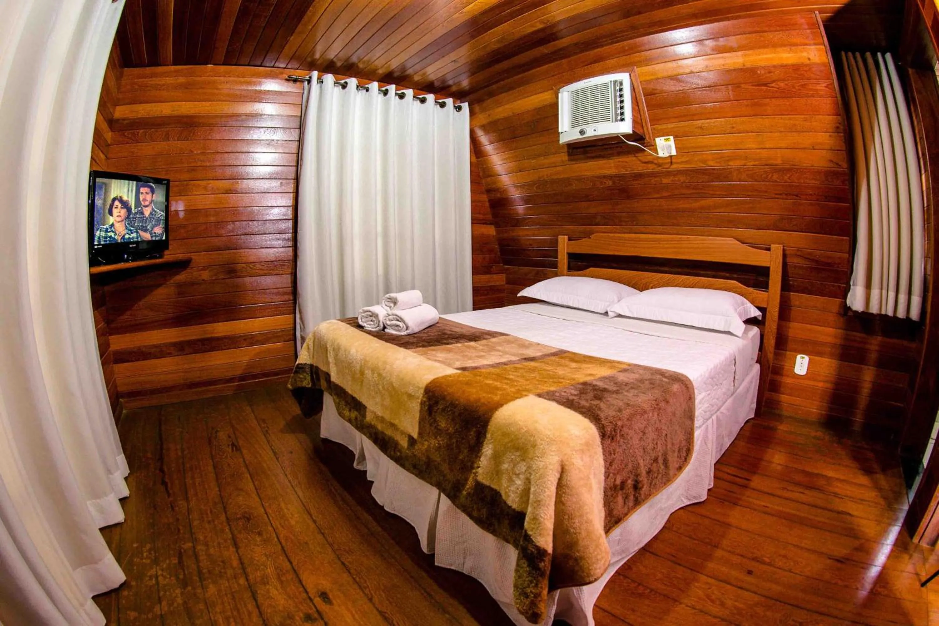 Bedroom, Bed in Hotel Fazenda China Park