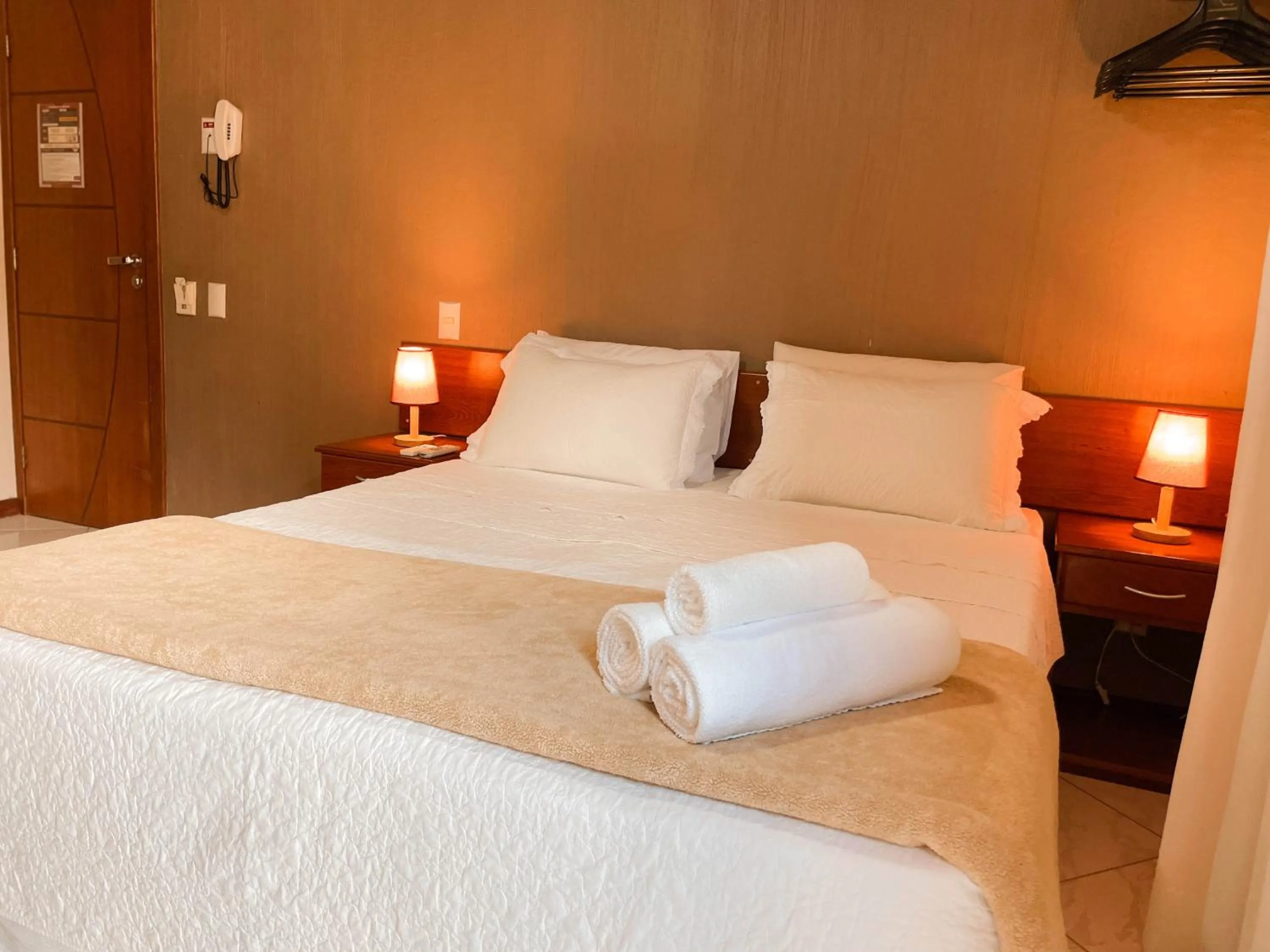 Bed in Hotel Fazenda China Park