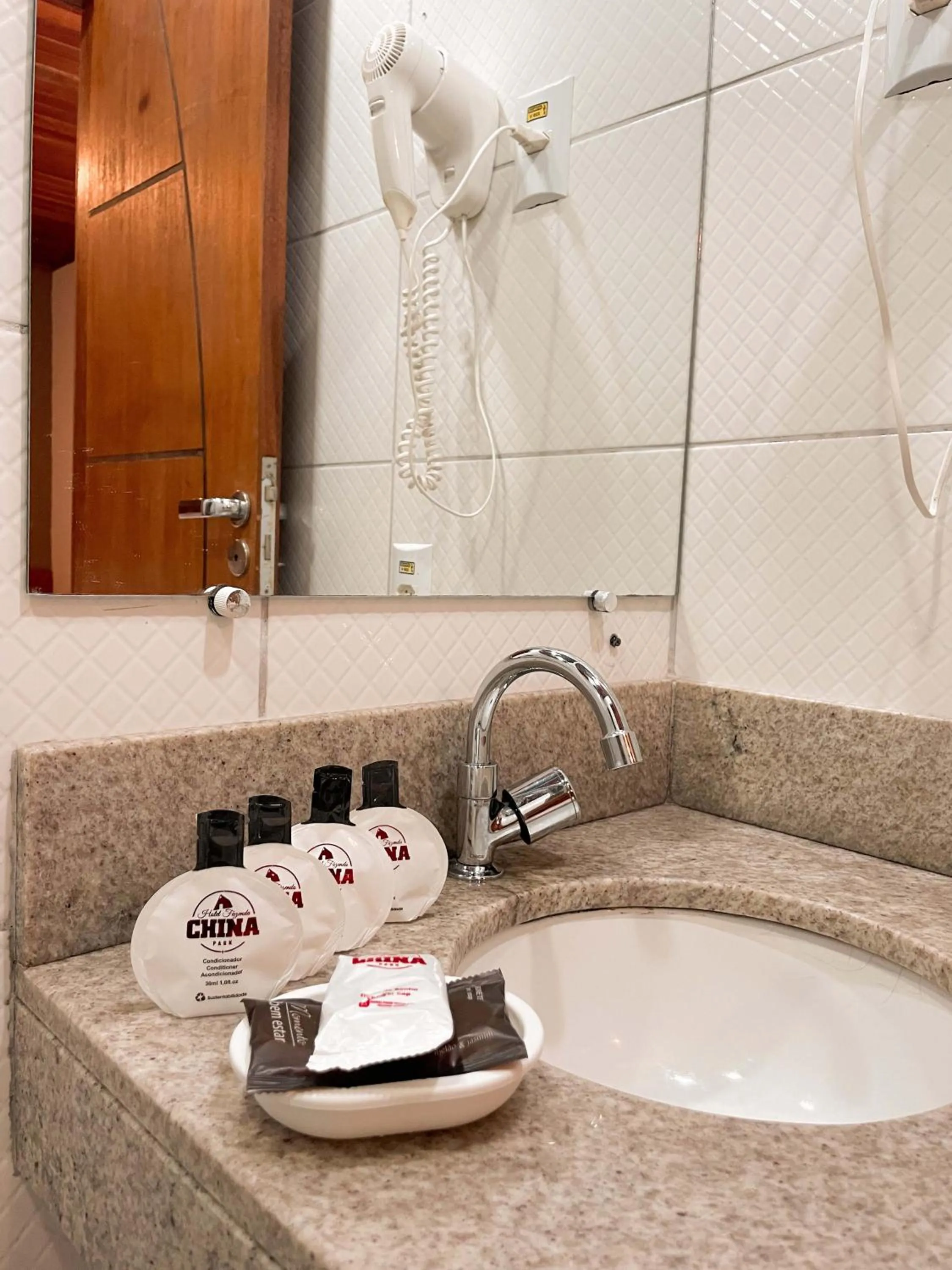 Bathroom in Hotel Fazenda China Park