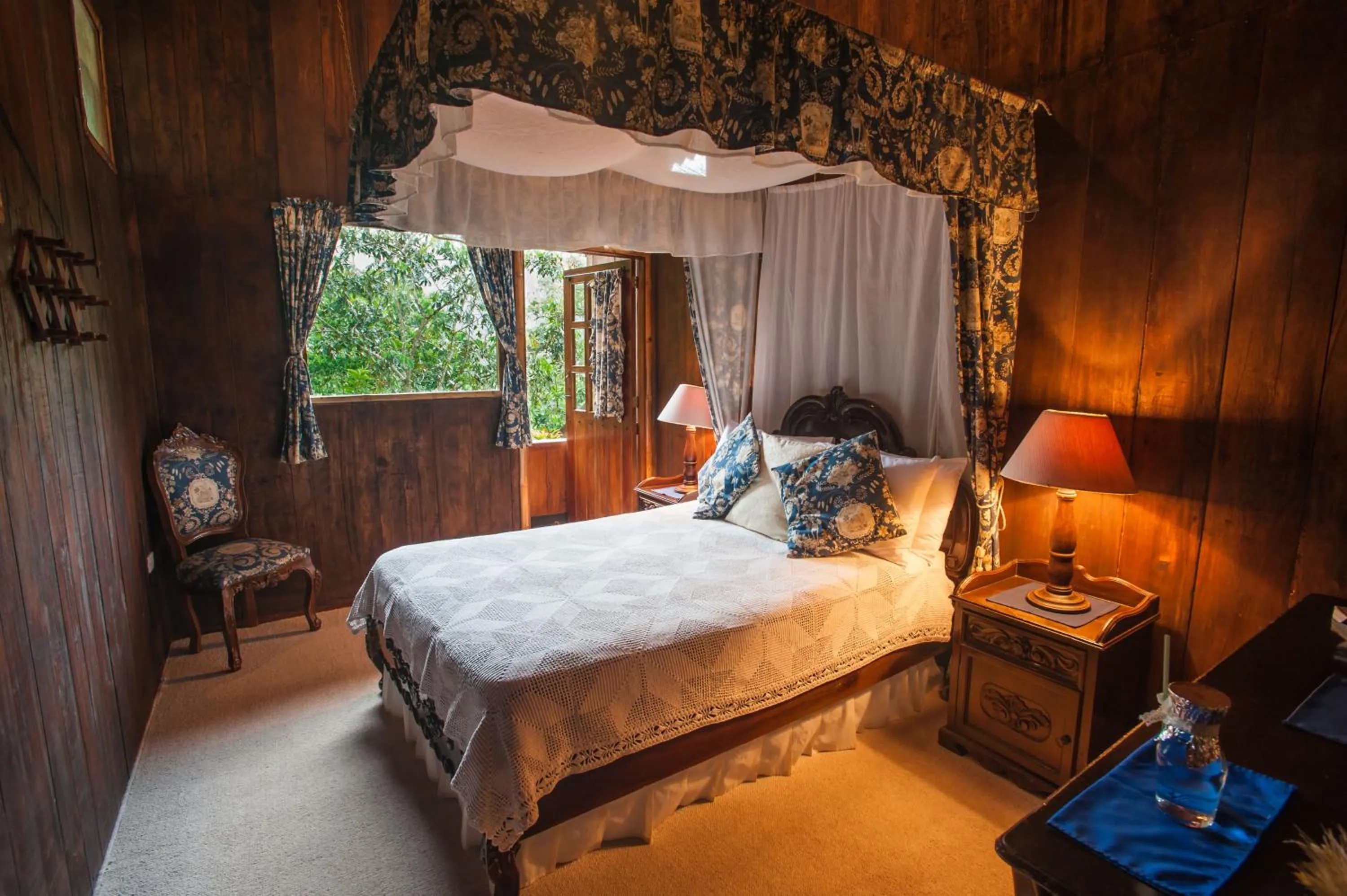 View (from property/room), Bed in El Septimo Paraiso