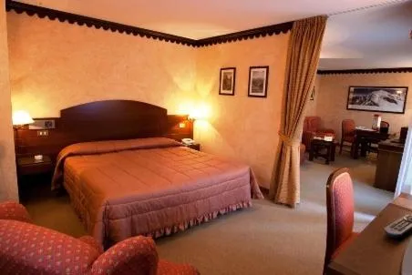 Bed in Hotel Pavillon