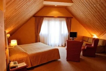 Bed in Hotel Pavillon