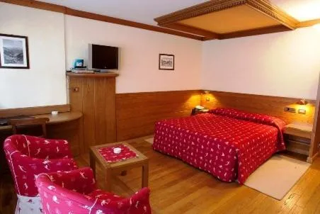 Bed in Hotel Pavillon