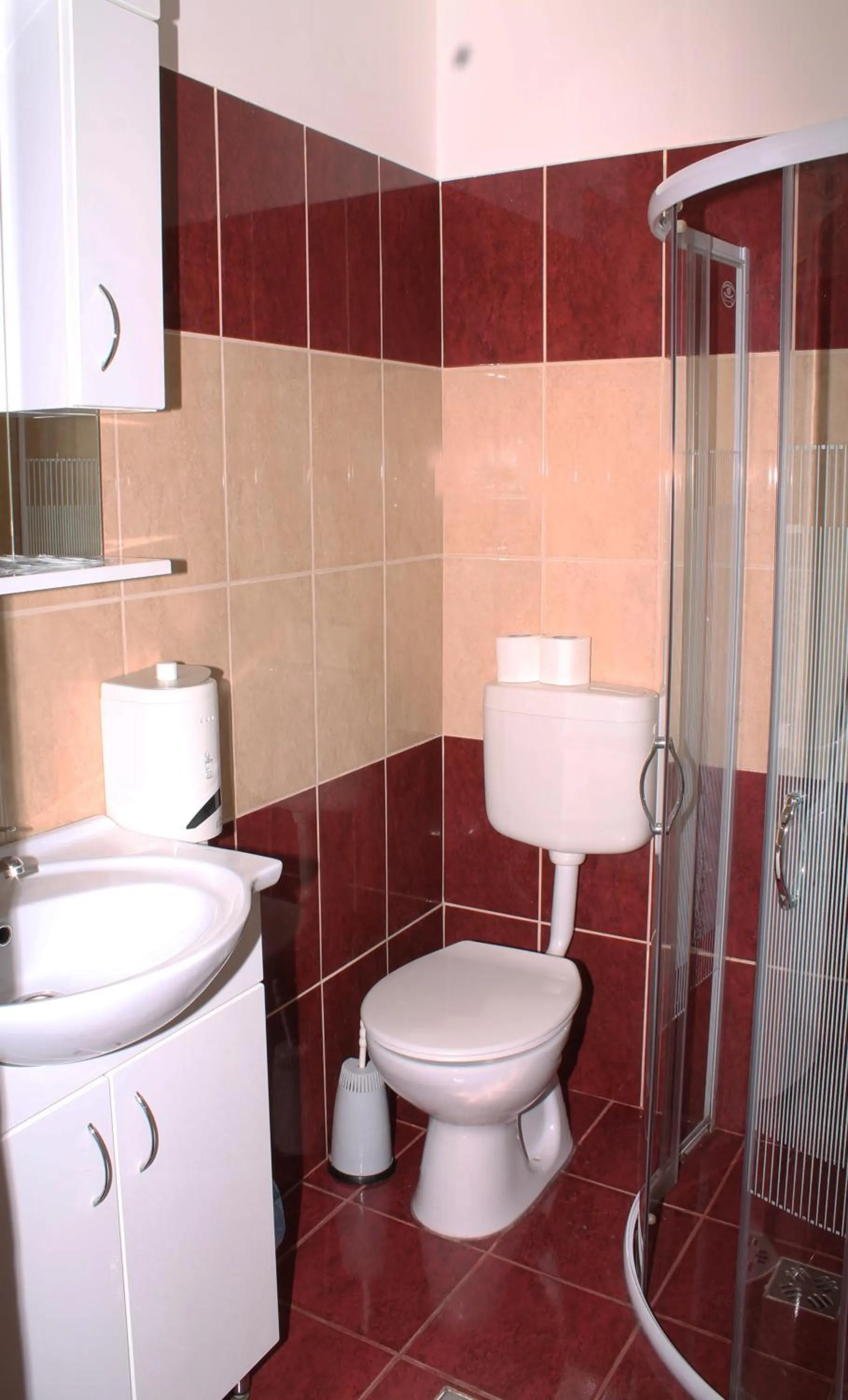 Bathroom in Belvárosi Panzió