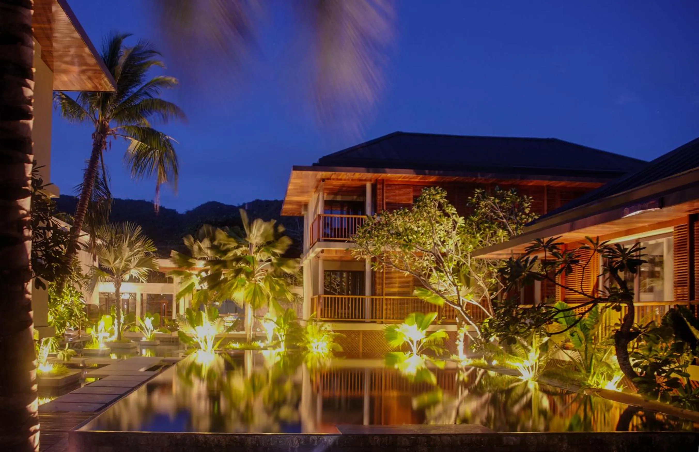 Facade/entrance in Dhevatara Beach Hotel