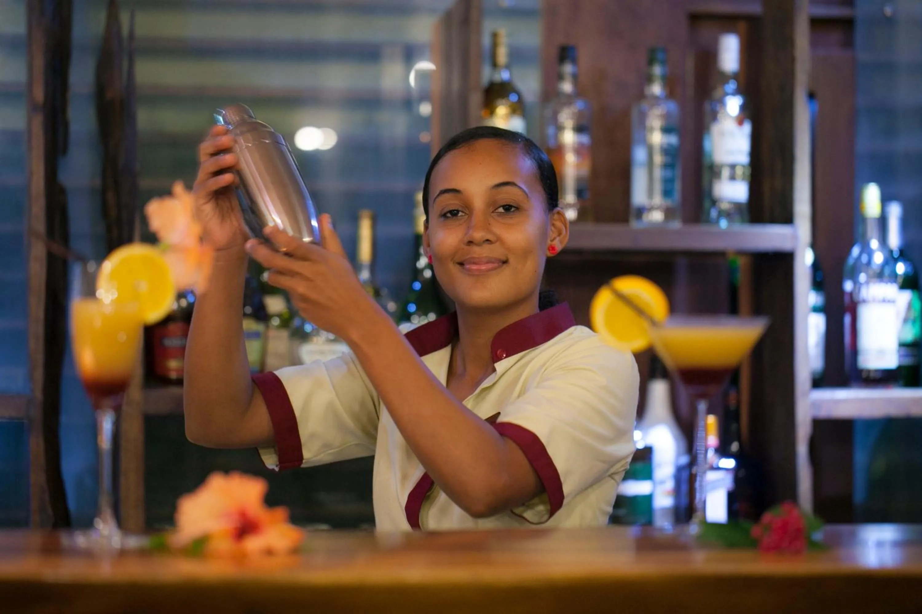 Lounge or bar in Dhevatara Beach Hotel