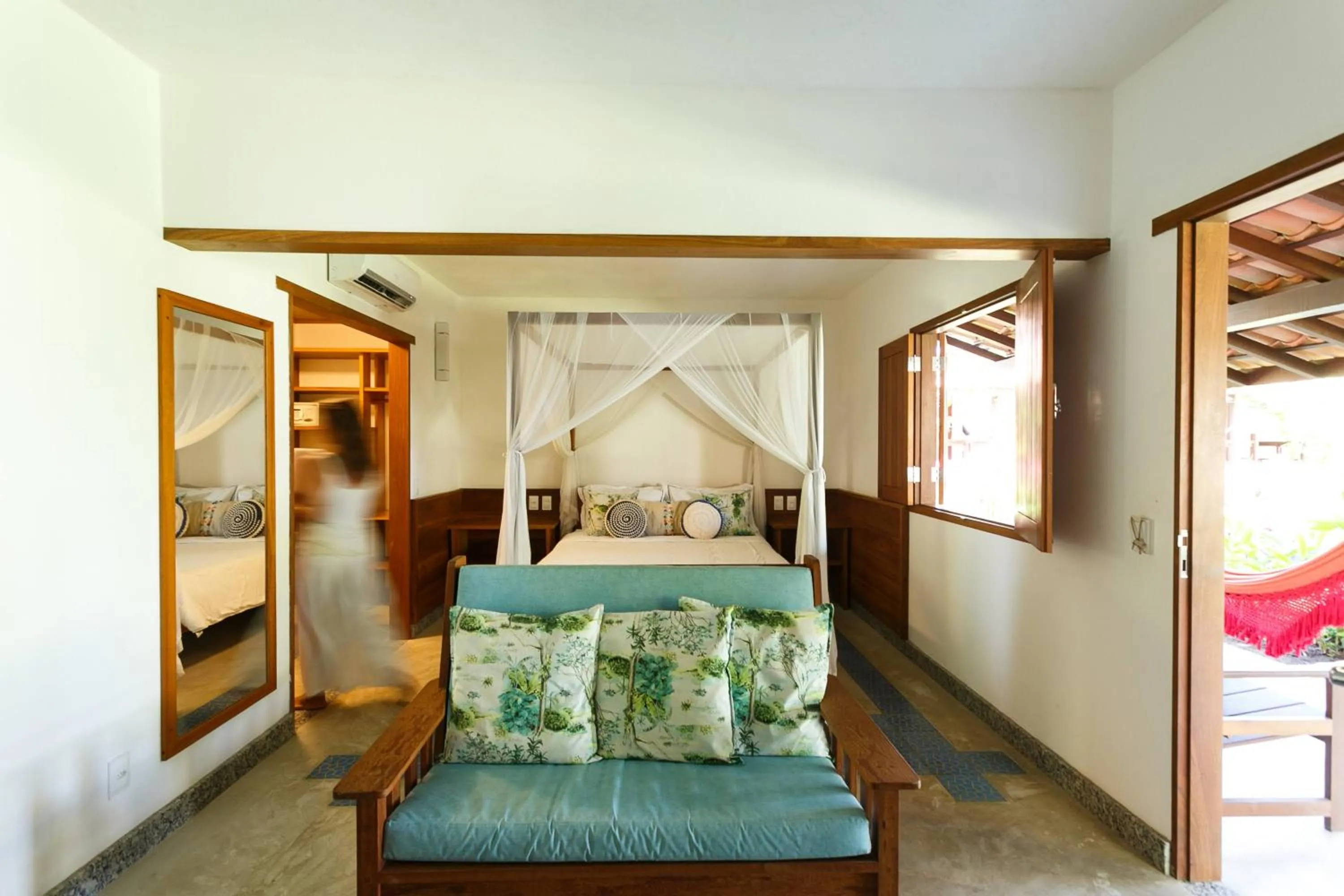 Bed in Pousada Vila do Beco