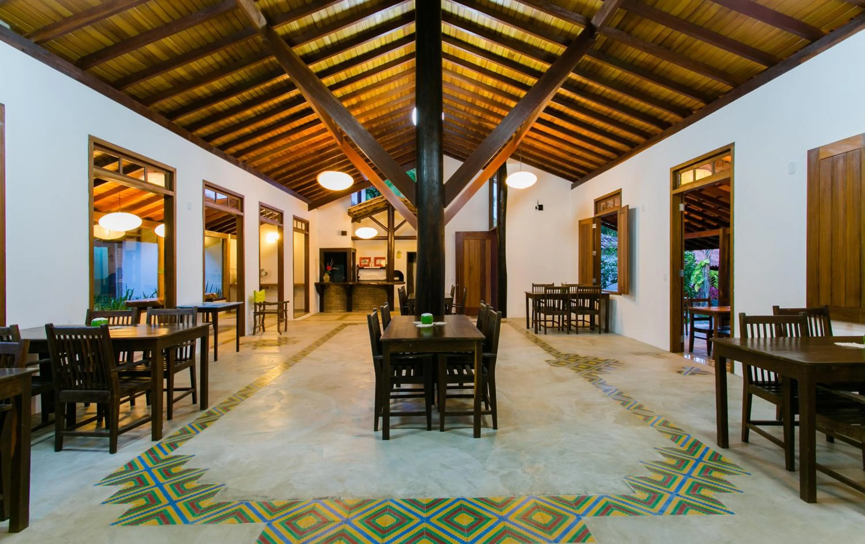 Restaurant/places to eat in Pousada Vila do Beco