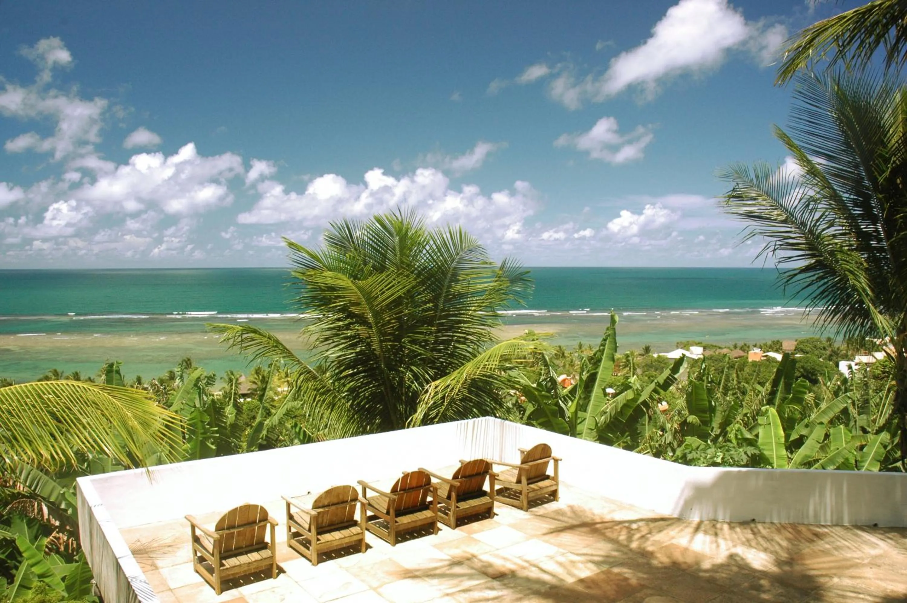 Patio in Pousada Vila do Beco