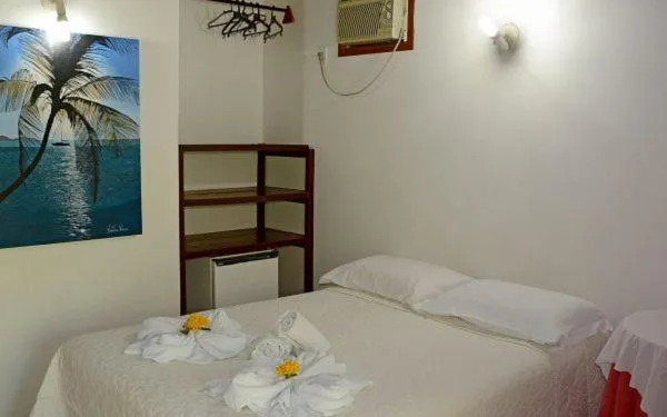 Bed in Pousada 4 Ventos