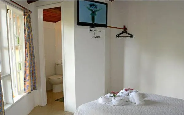 Bed in Pousada 4 Ventos