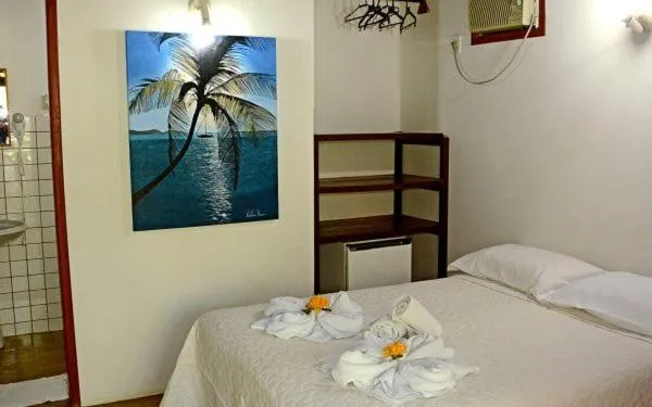 Bed in Pousada 4 Ventos