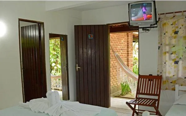 Bed in Pousada 4 Ventos