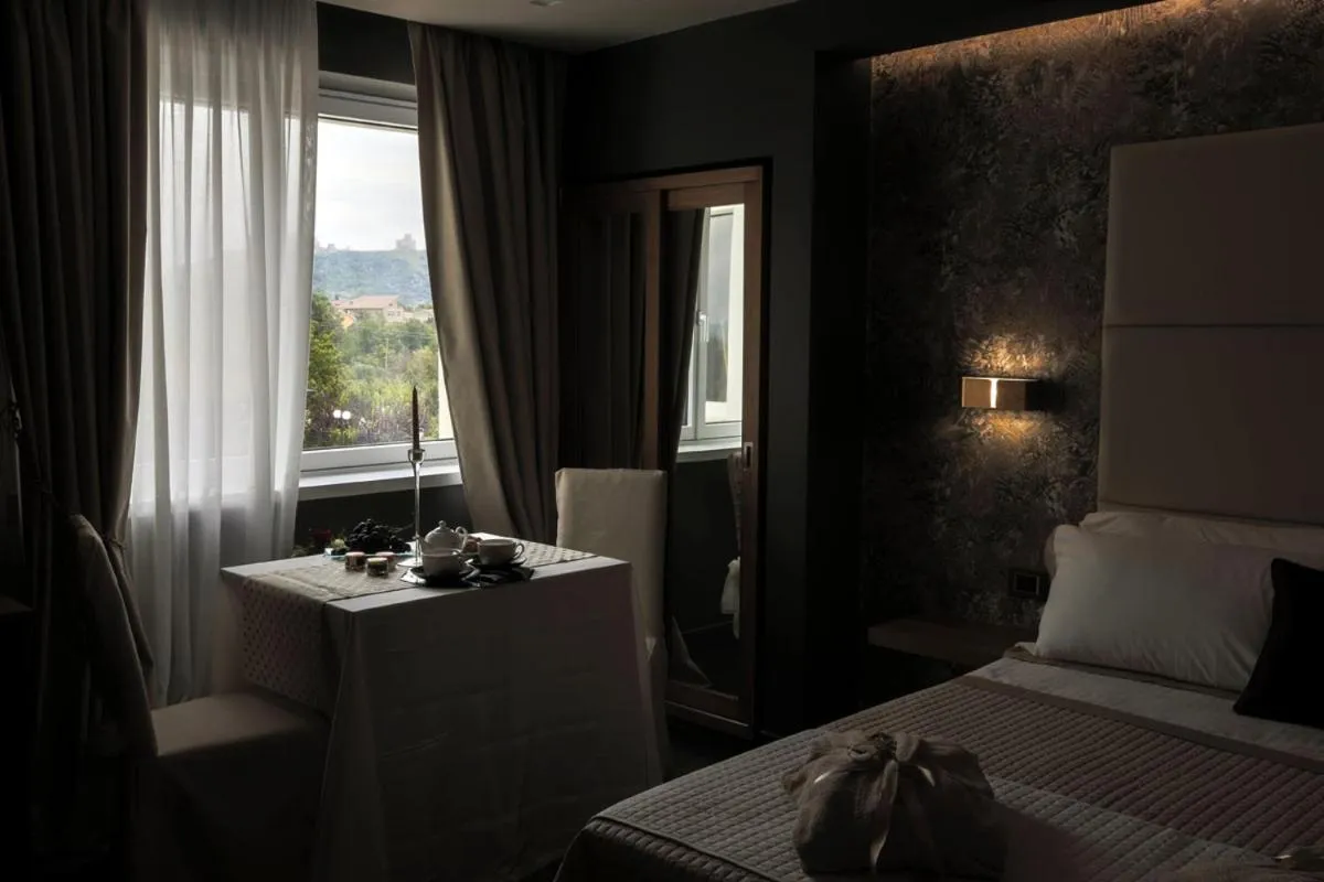 Garden view in La Vigna Hotel