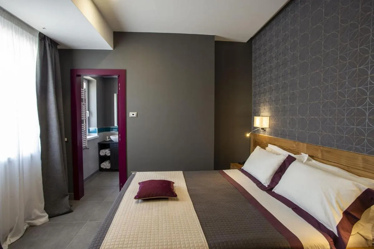 Garden view in La Vigna Hotel