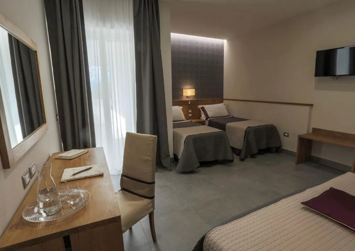 Garden in La Vigna Hotel