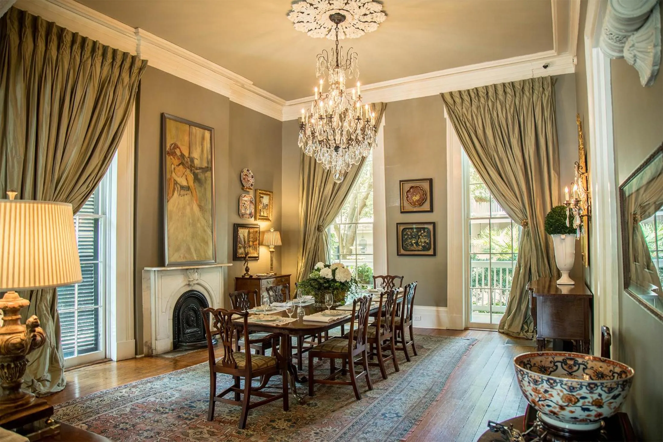 Dining area in Terrell House Bed and Breakfast