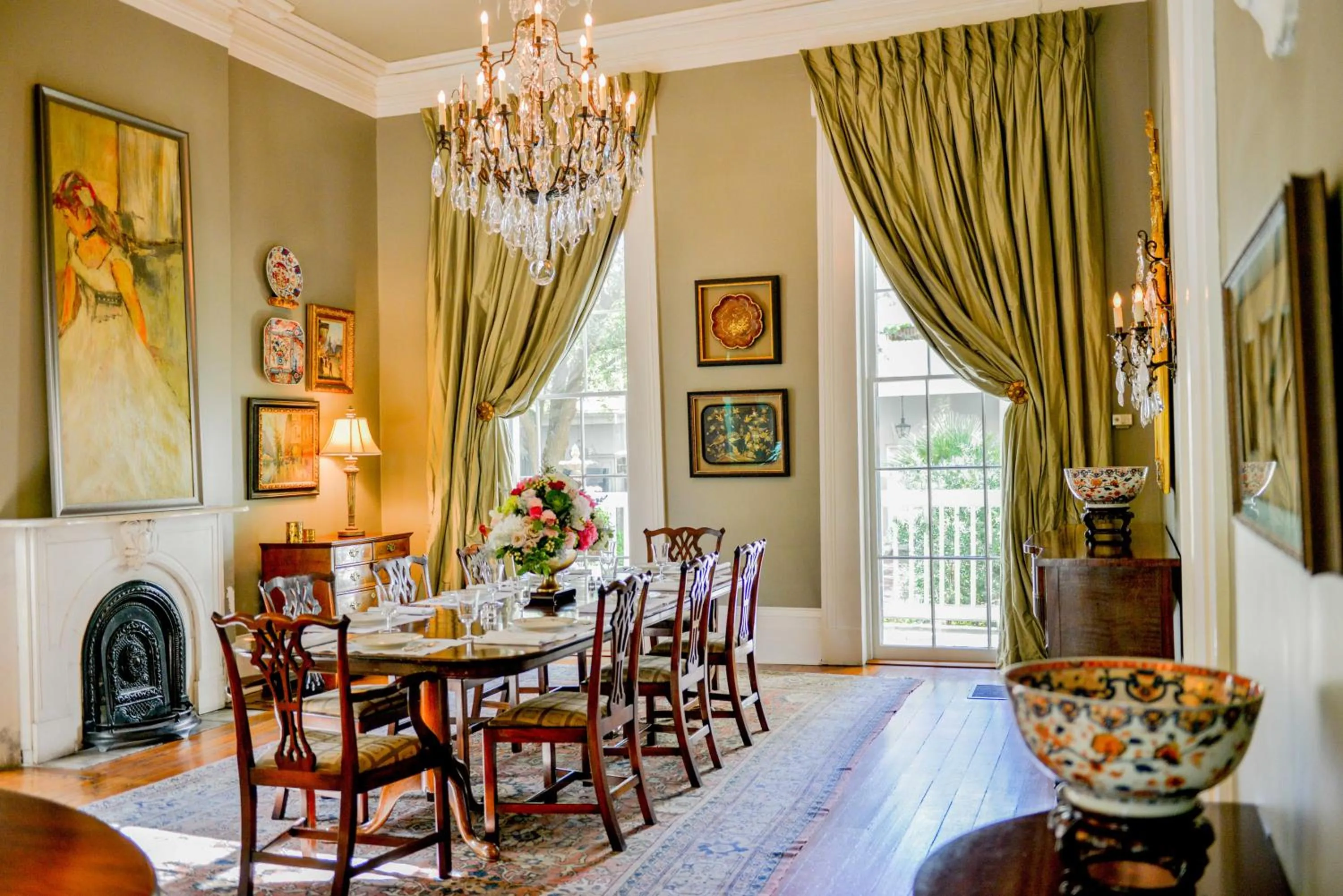 Dining area in Terrell House Bed and Breakfast