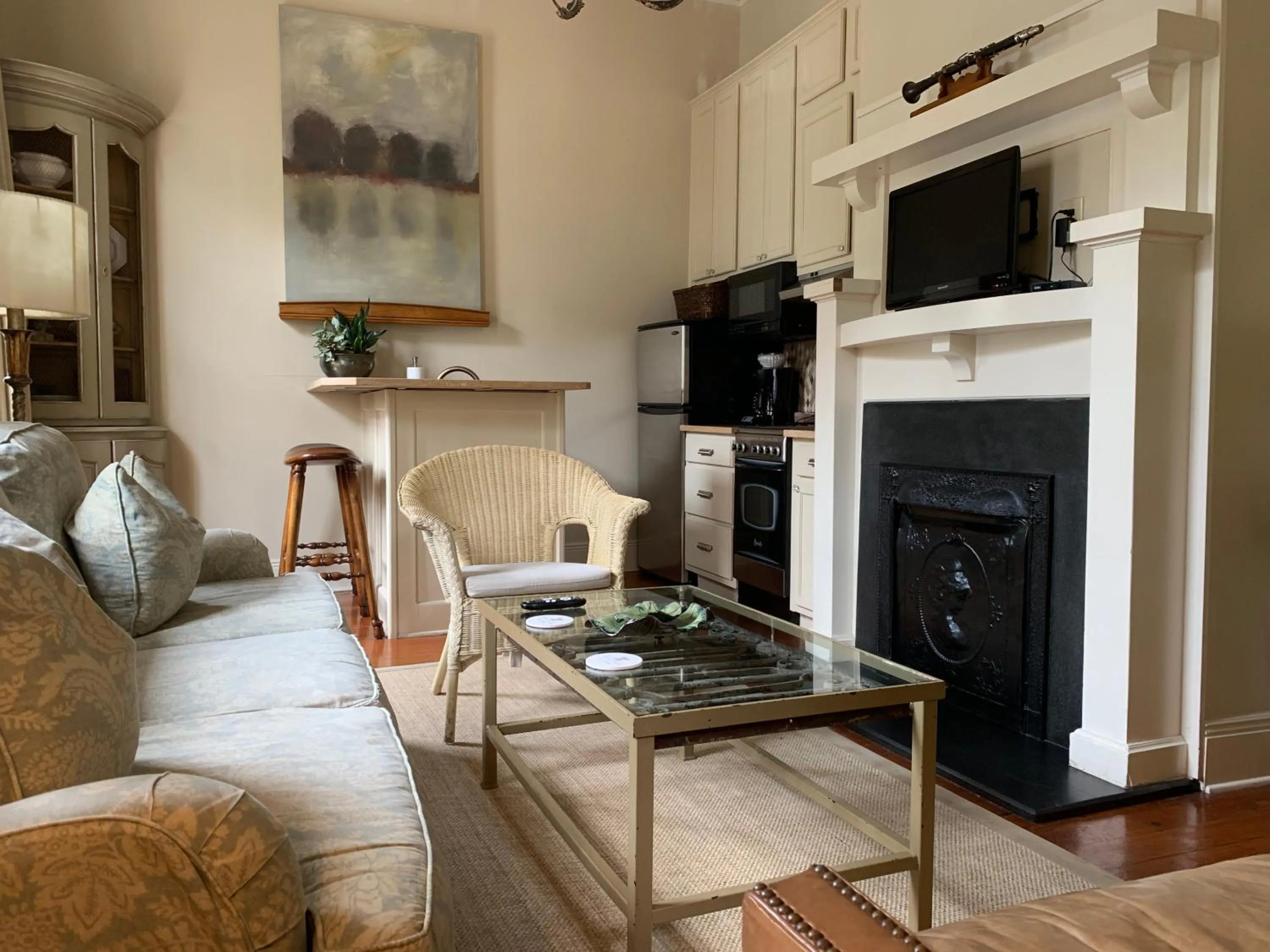 Living room in Terrell House Bed and Breakfast