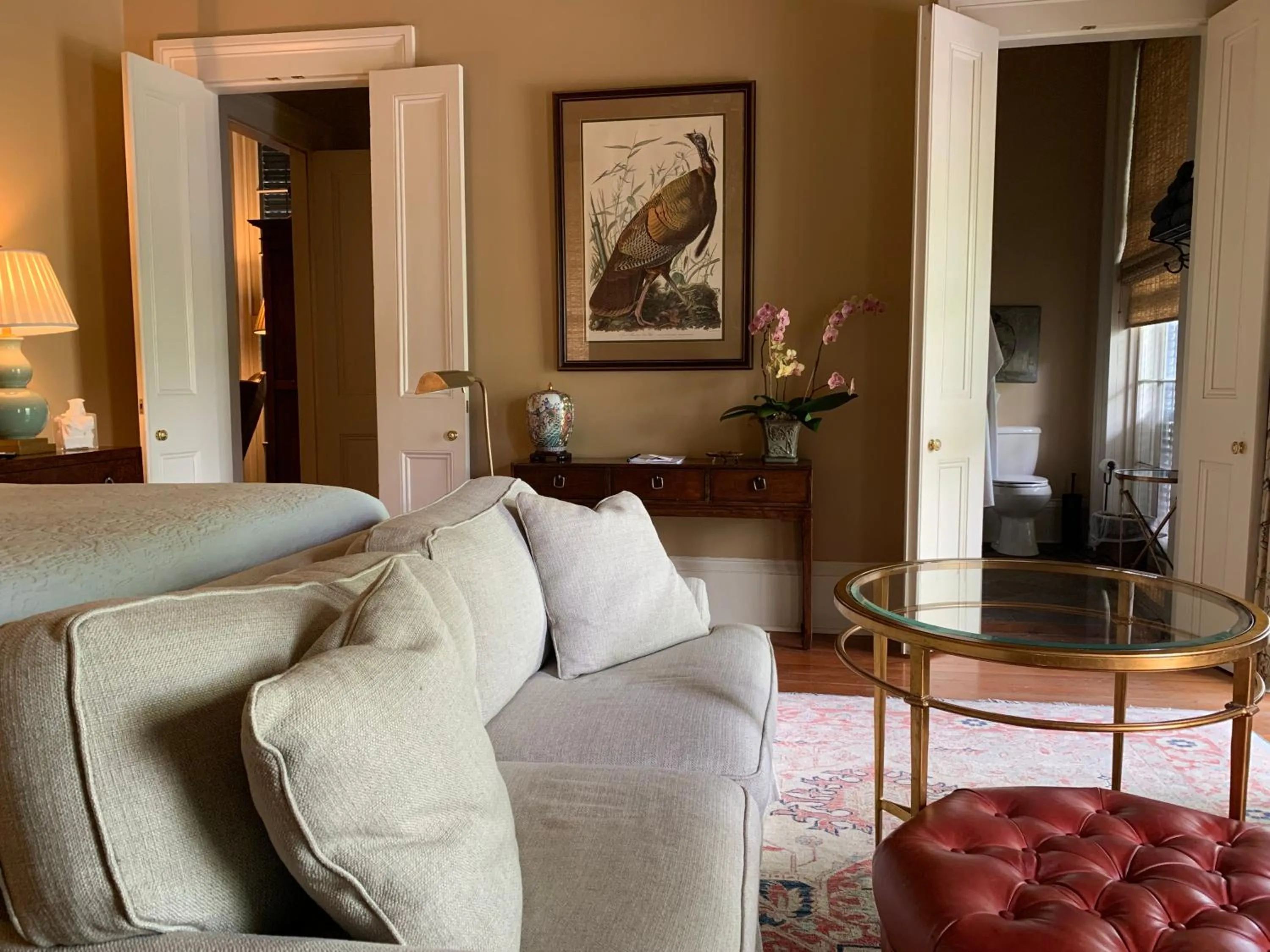 Seating area in Terrell House Bed and Breakfast