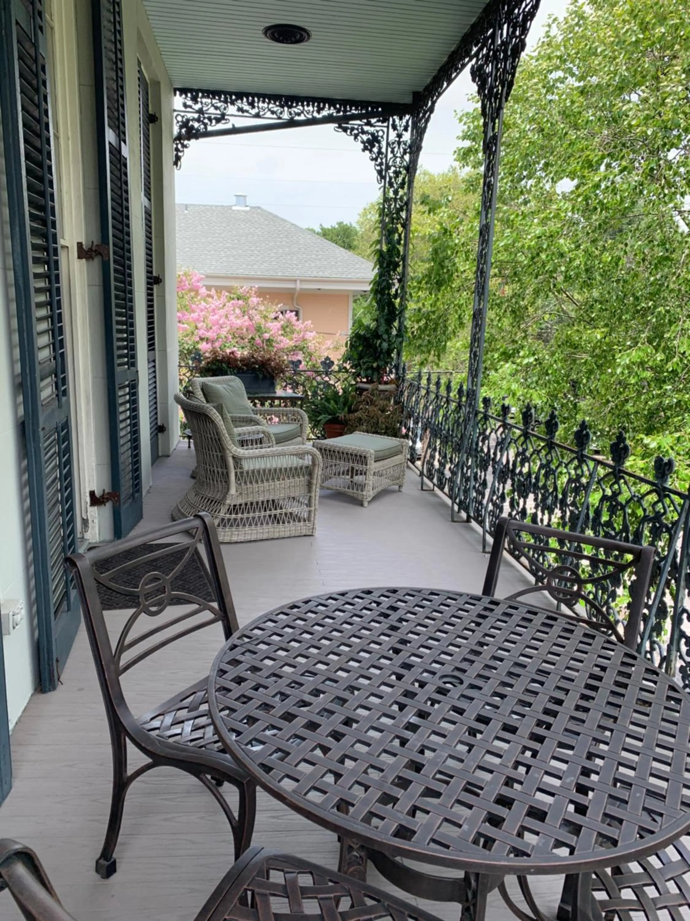 Balcony/Terrace in Terrell House Bed and Breakfast