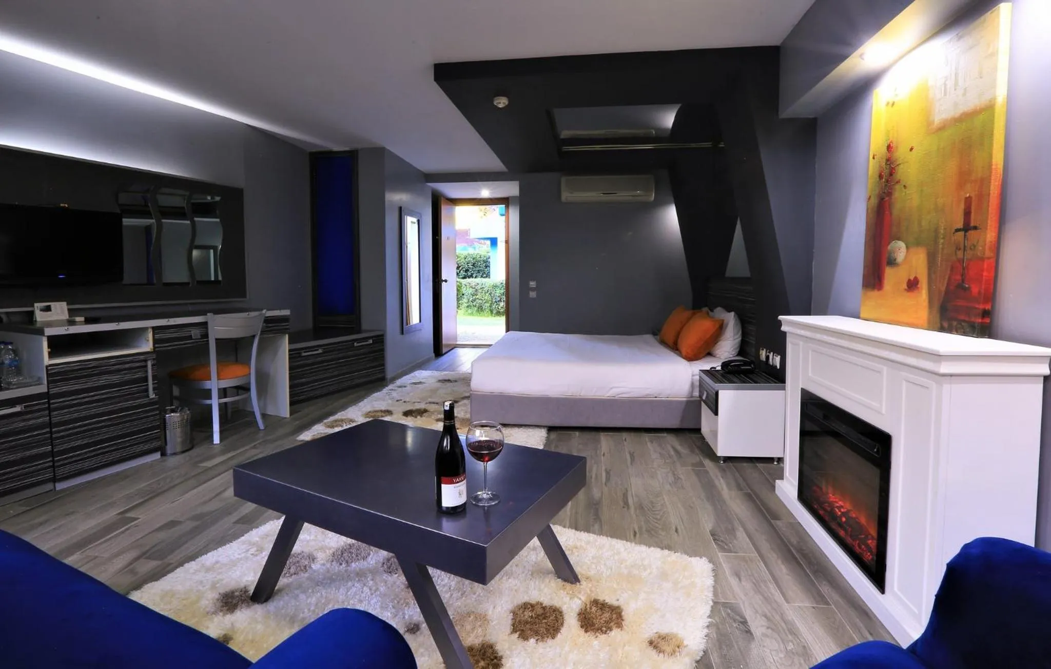 Bed in Çetinel Otel