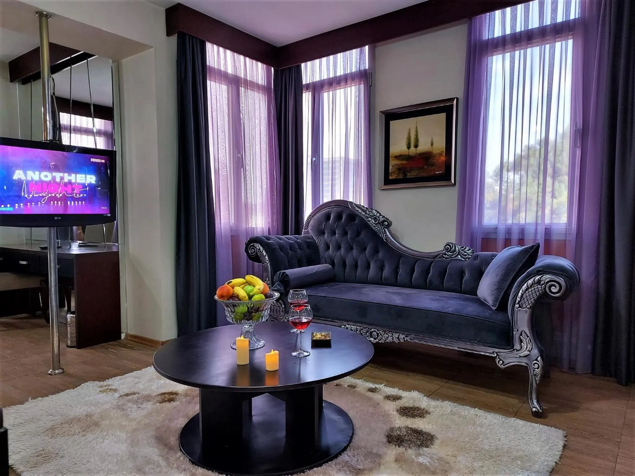 Living room in Çetinel Otel