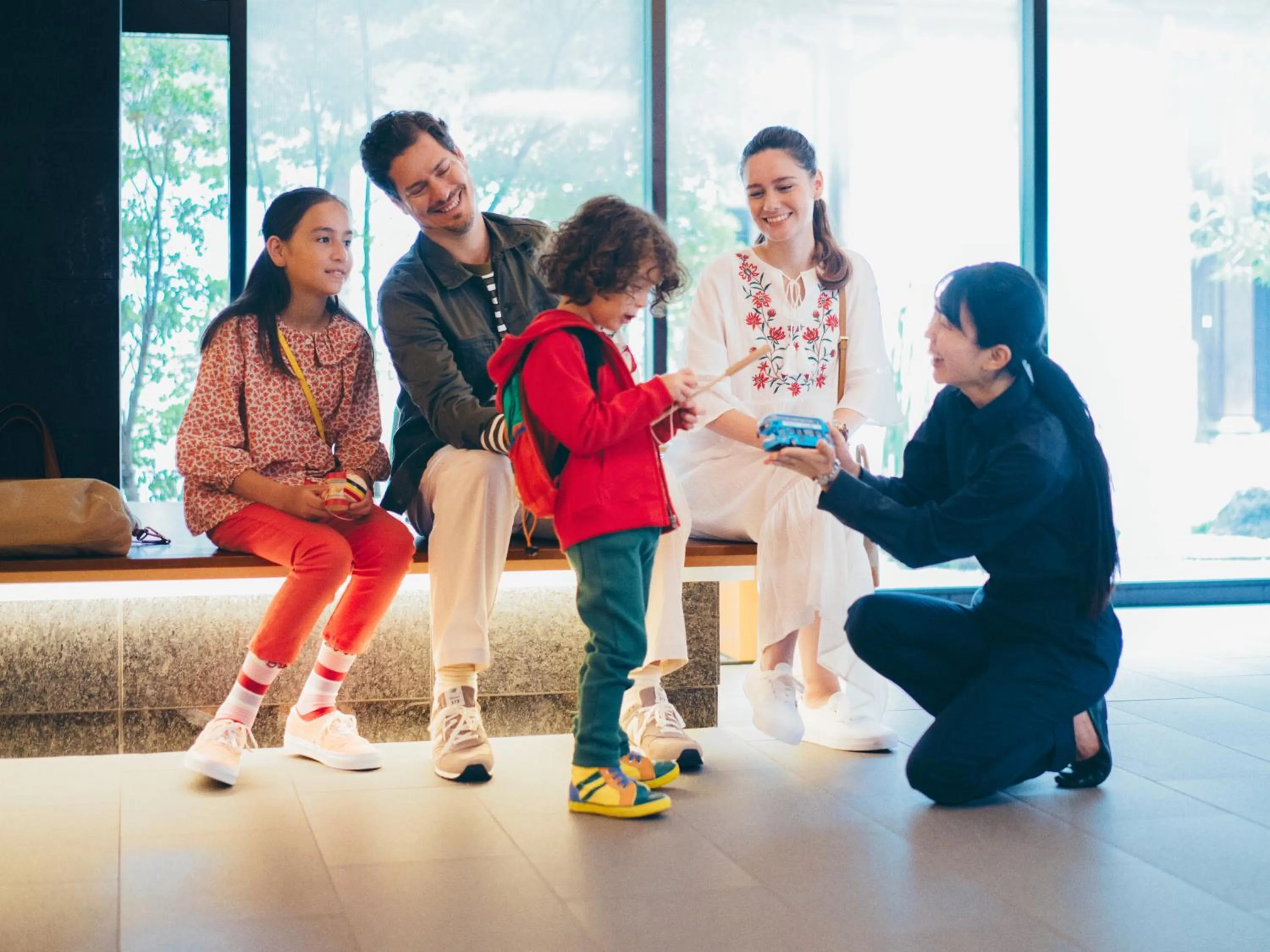 Lobby or reception in MIMARU Kyoto Shinmachi Sanjo