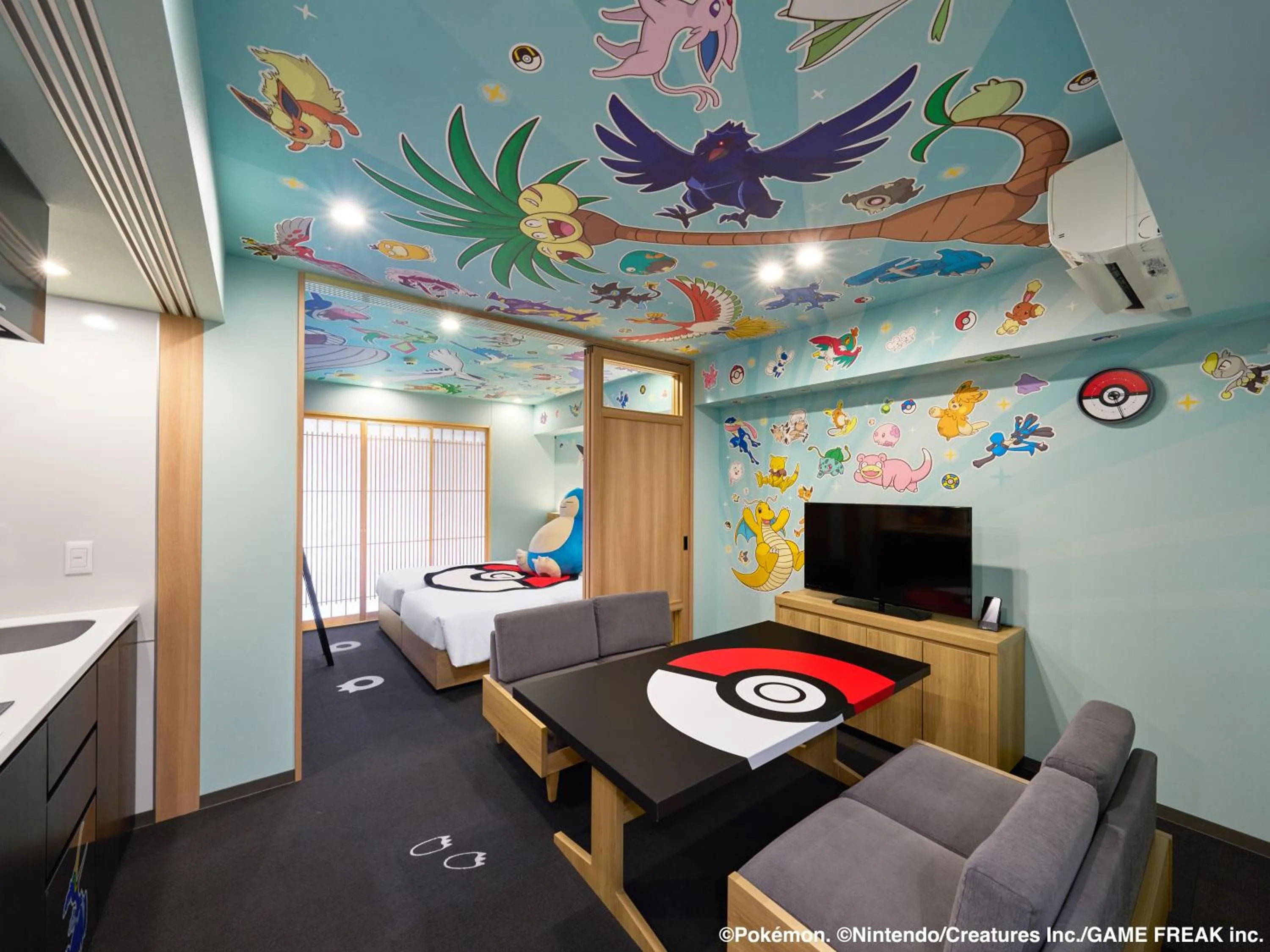 Photo of the whole room, Bed in MIMARU Kyoto Shinmachi Sanjo