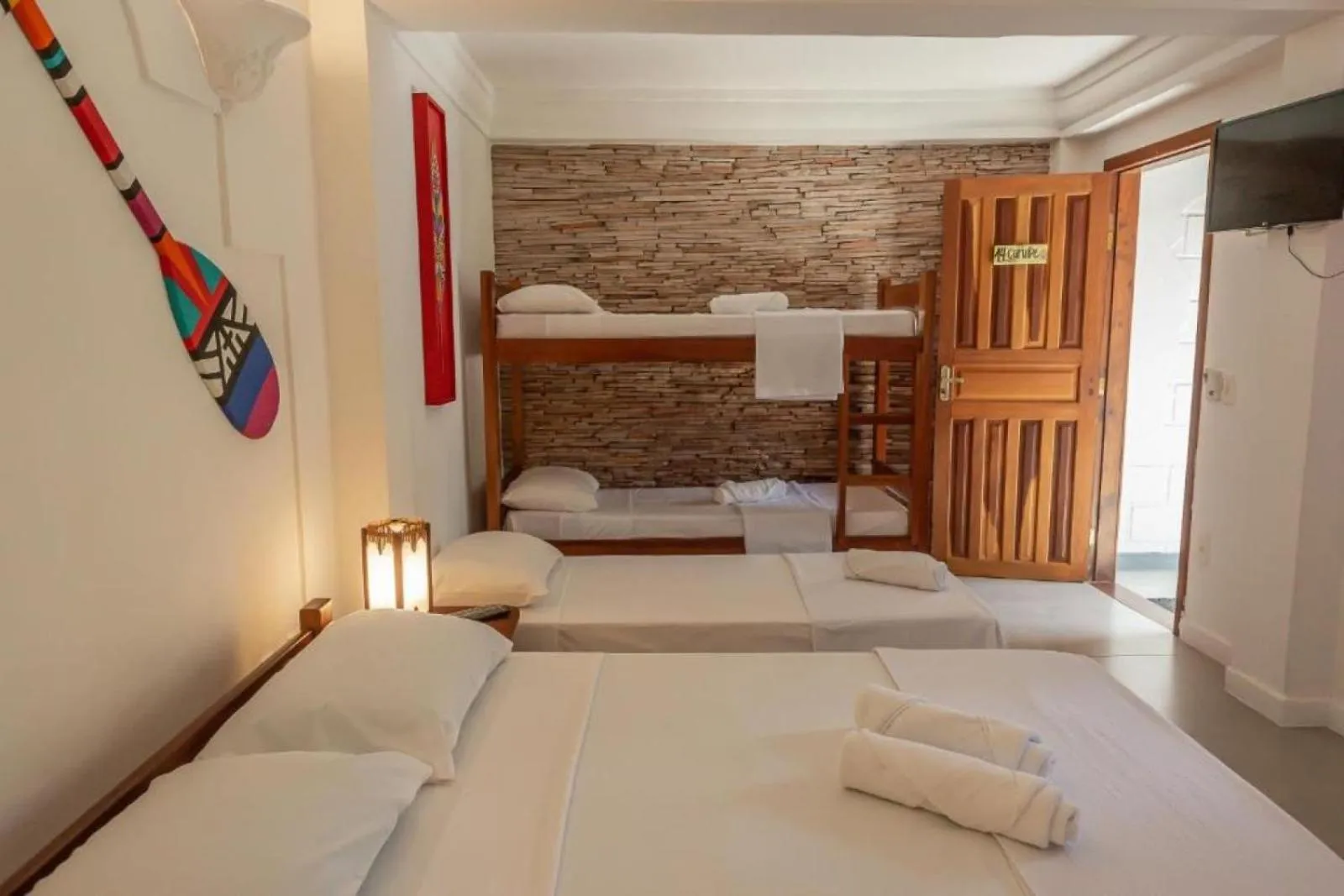 Bed in Na Casa 11 - Pousada