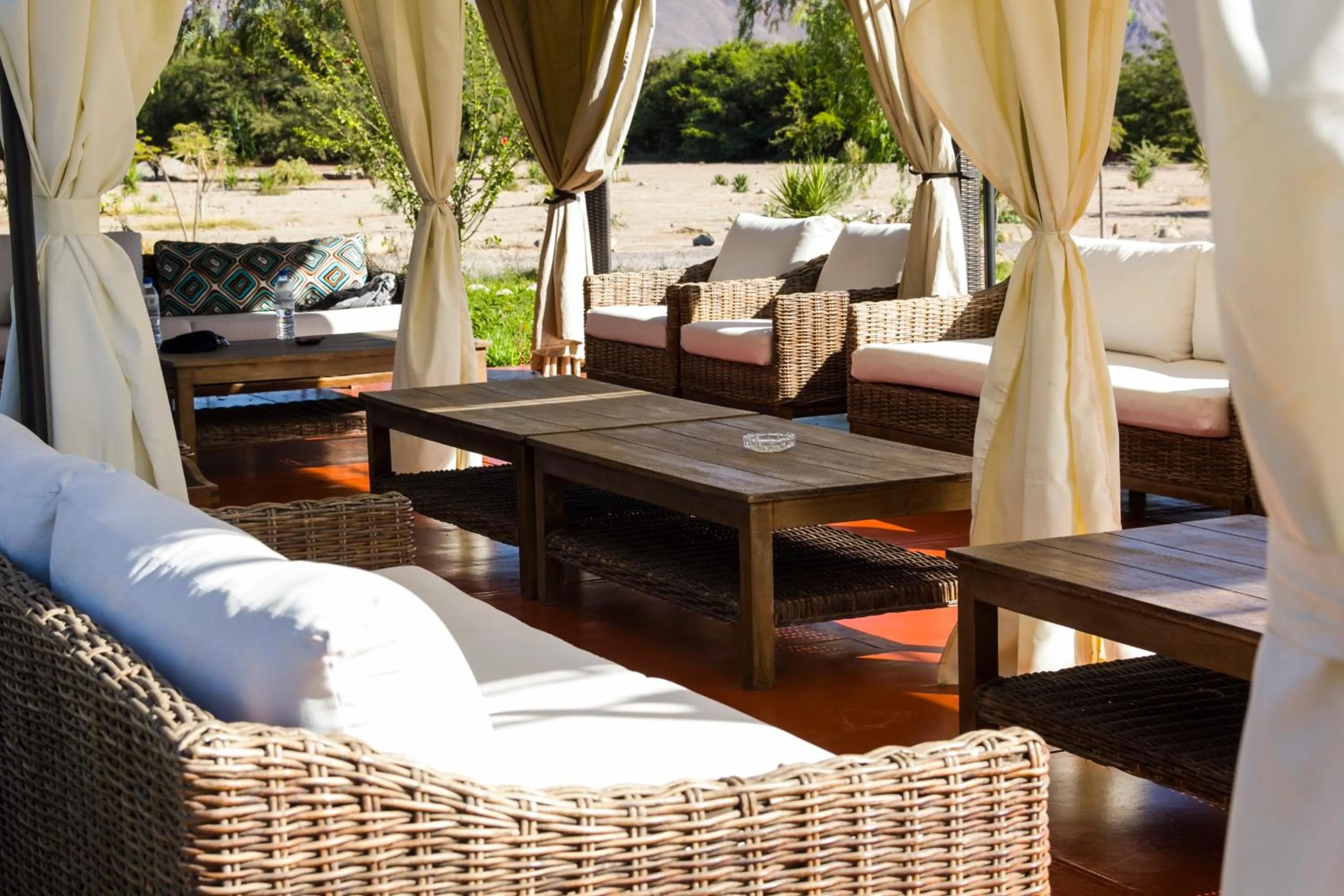 BBQ facilities in Casa Hacienda Nasca Oasis