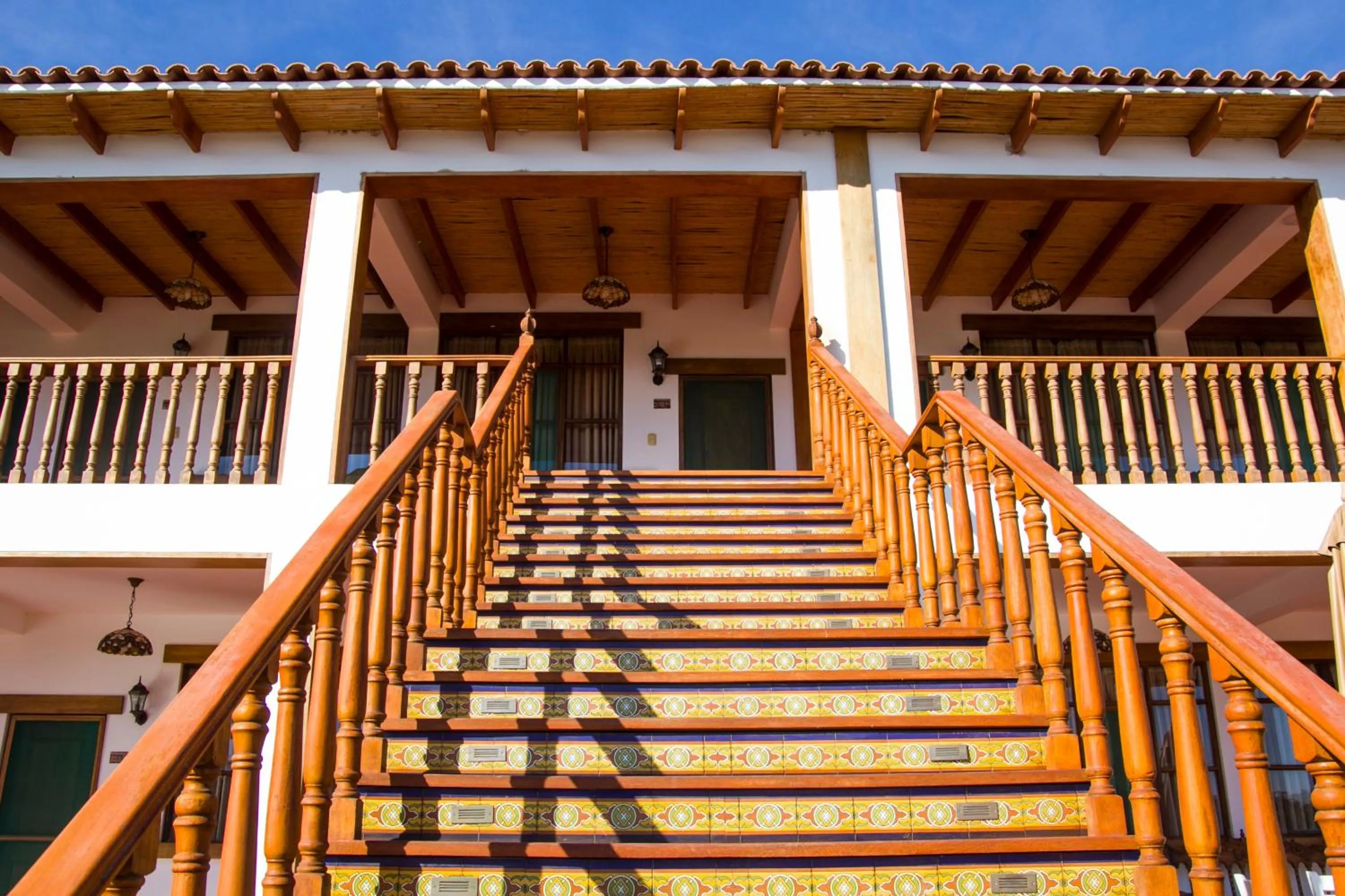 Balcony/Terrace in Casa Hacienda Nasca Oasis