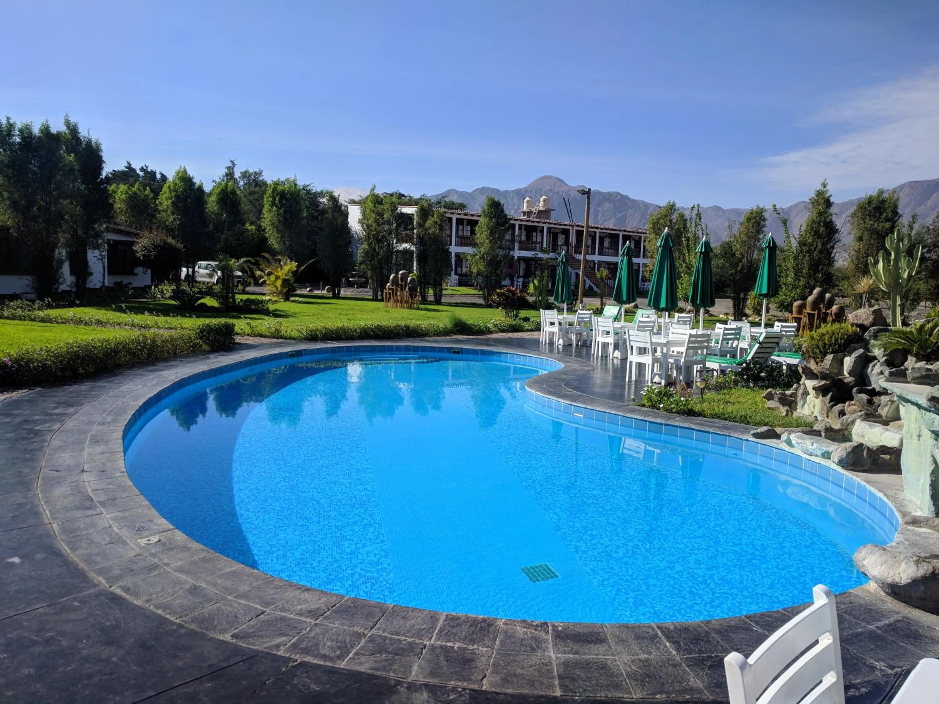 Swimming pool in Casa Hacienda Nasca Oasis