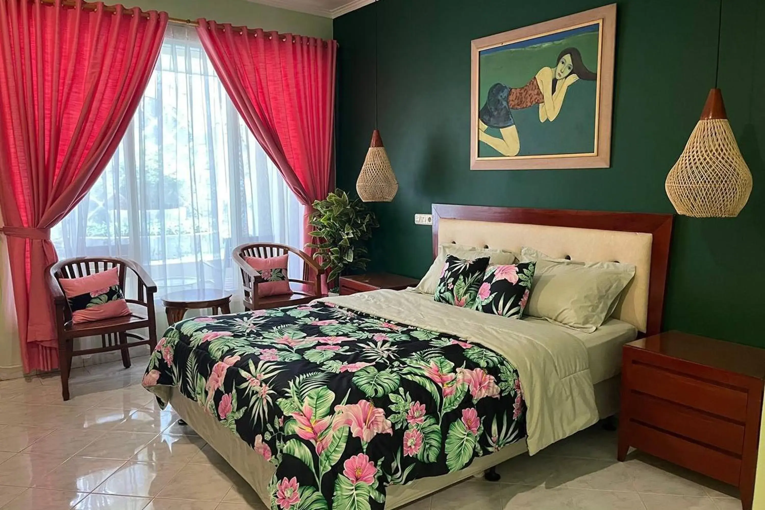 Deluxe Double Room in Puri Sawo Manila Deluxe Double Room in Puri Sawo Manila