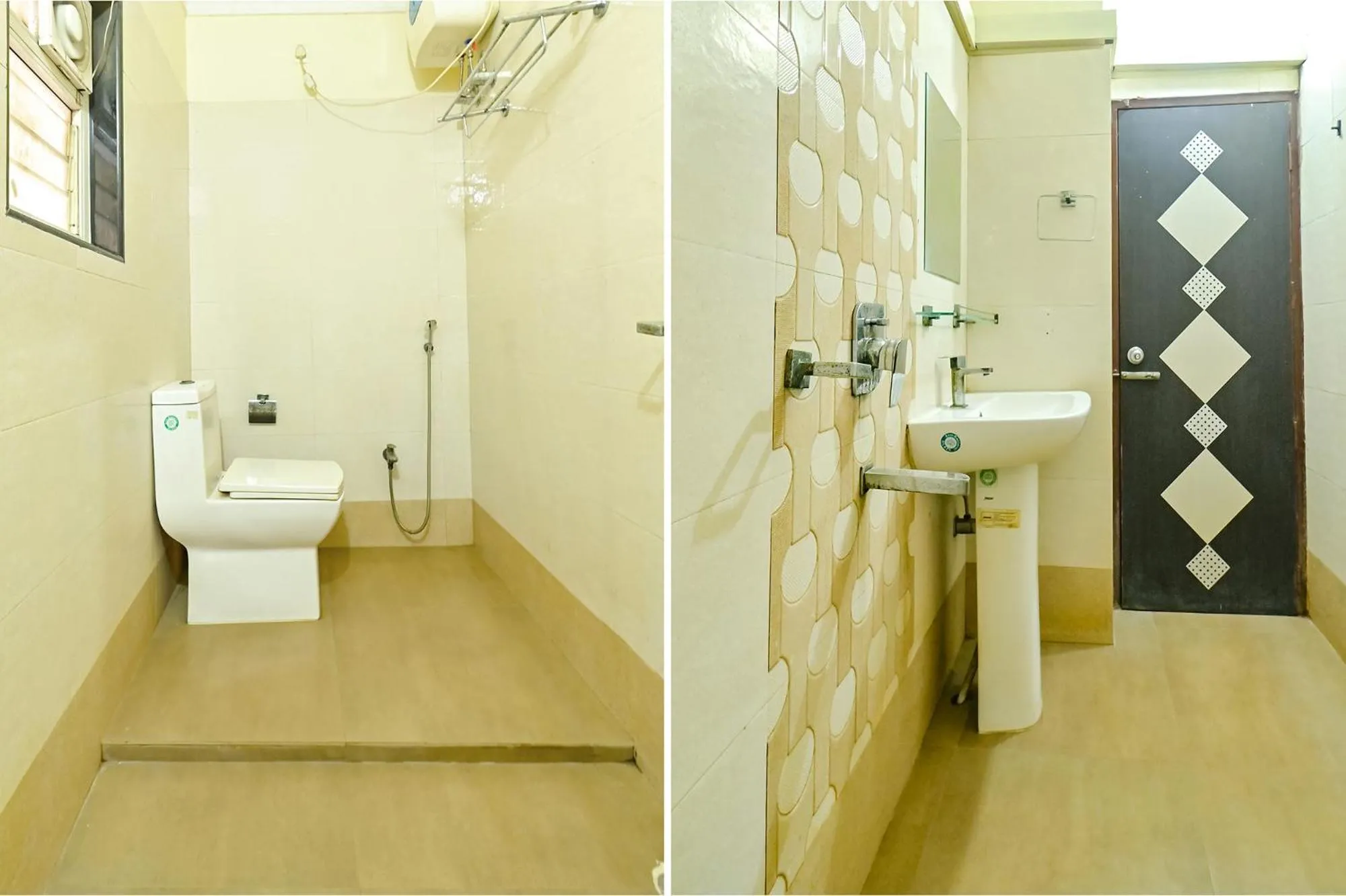 Toilet, Bathroom in FabHotel Good Luck Residency