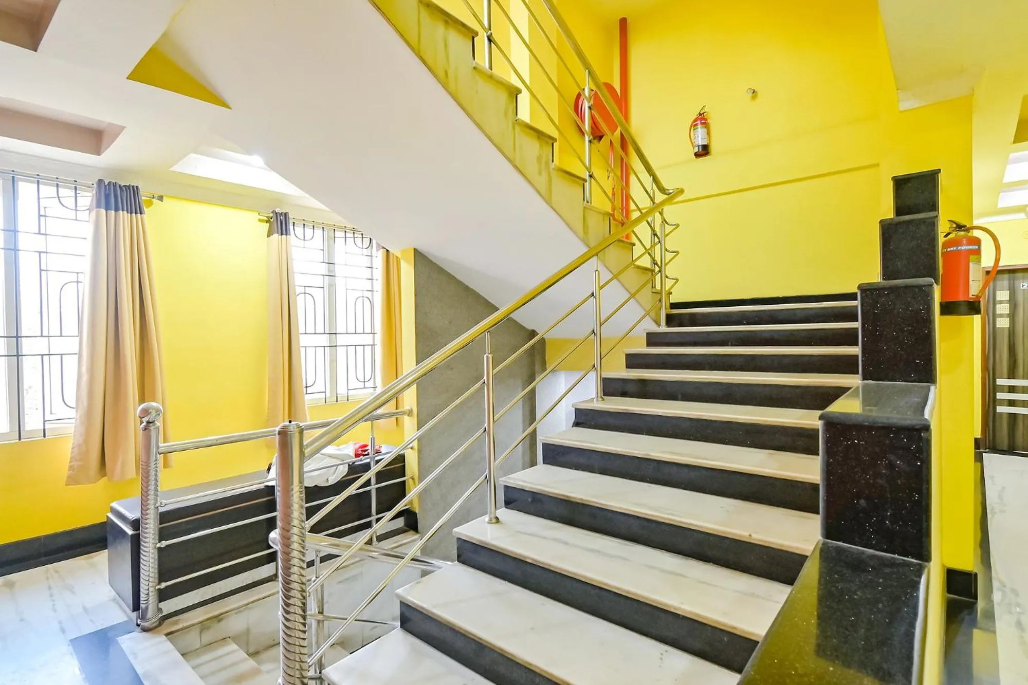 Lobby or reception in FabHotel Good Luck Residency