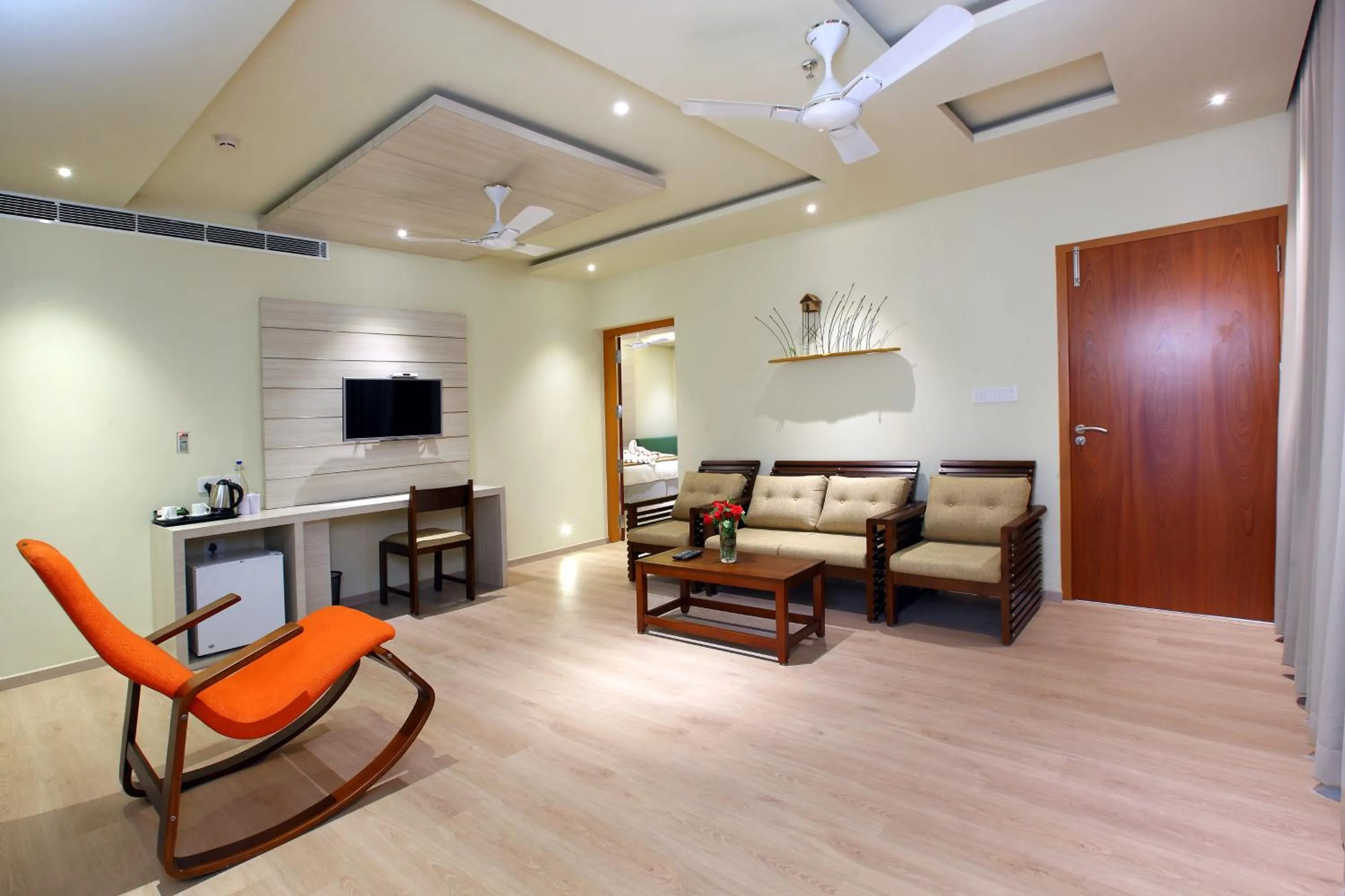 Living room in Woodnote Thekkady