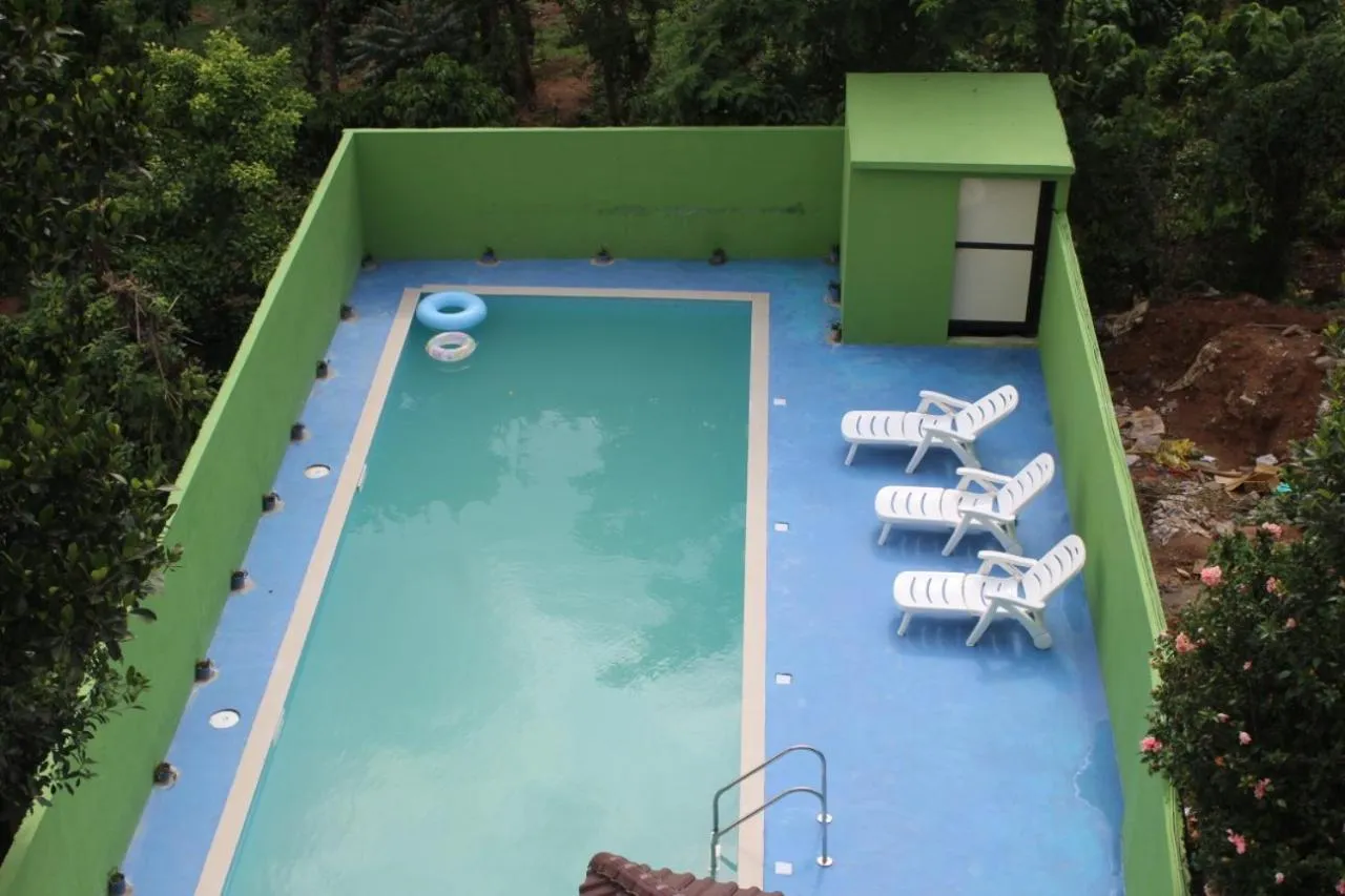 Pool view in Woodnote Thekkady