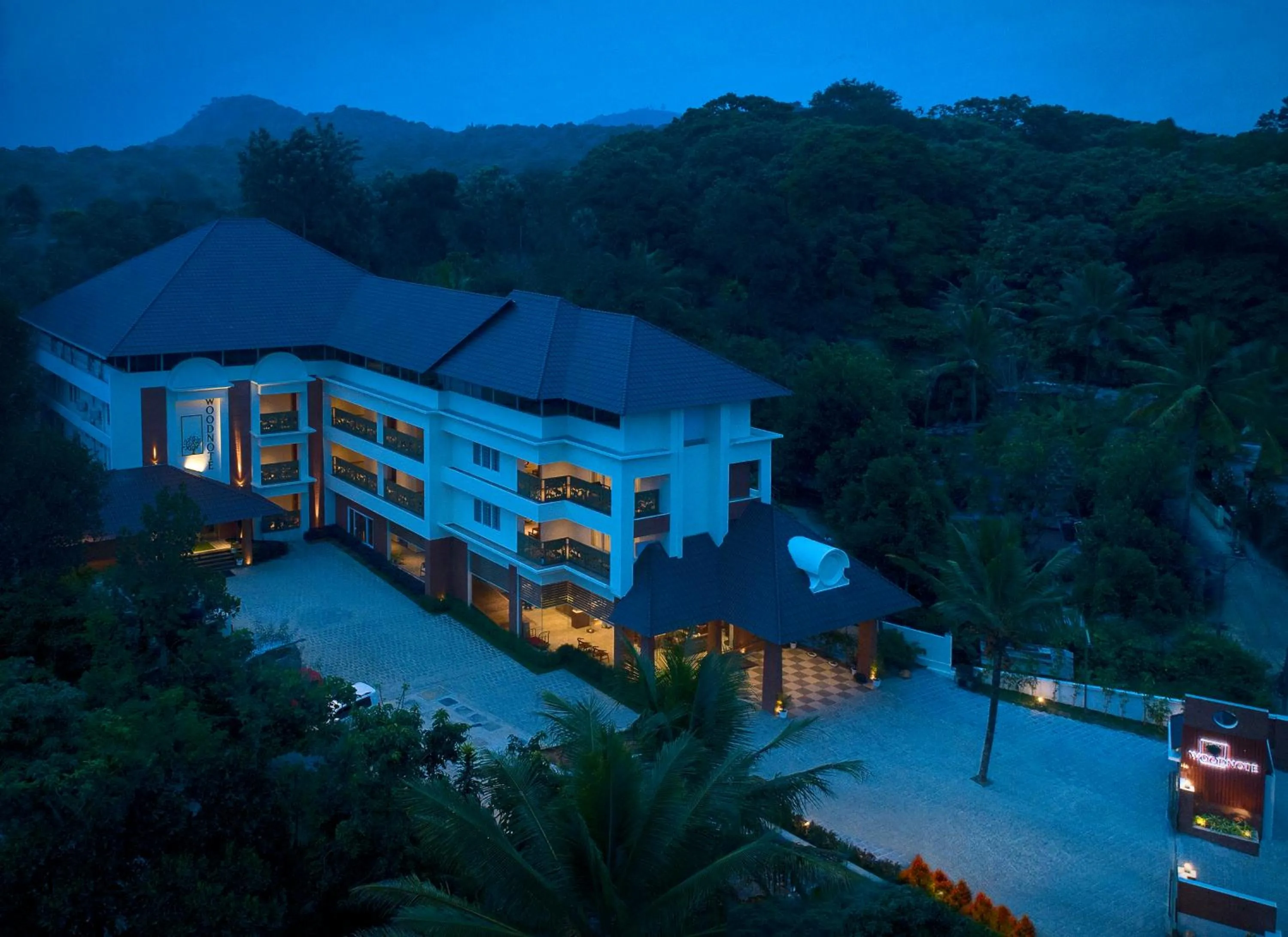 Bird's eye view in Woodnote Thekkady