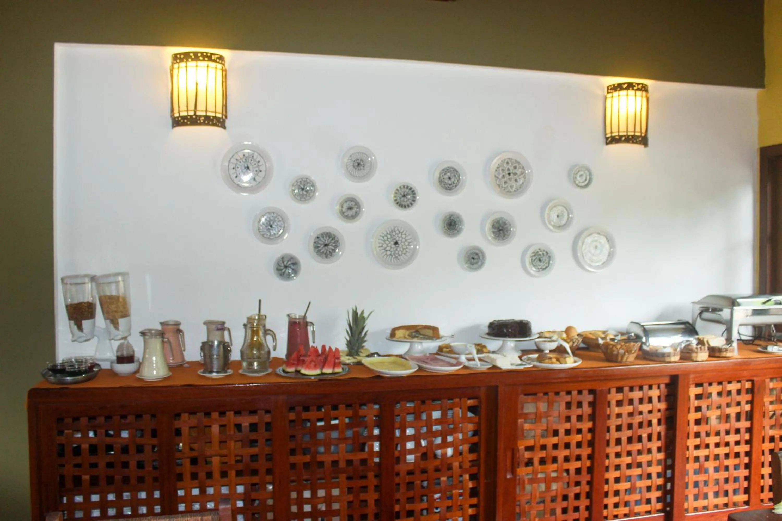 Food and drinks in Pousada Catamara