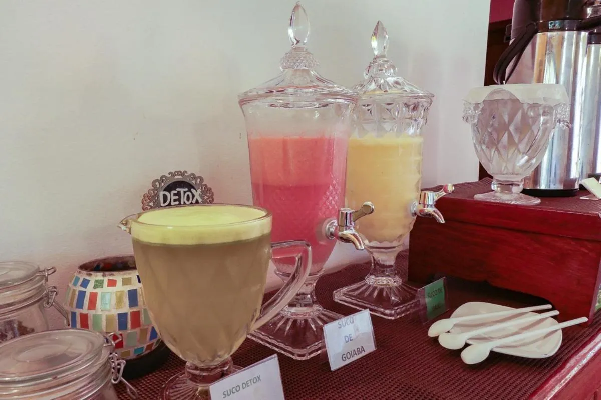 Food and drinks in Pousada Catamara