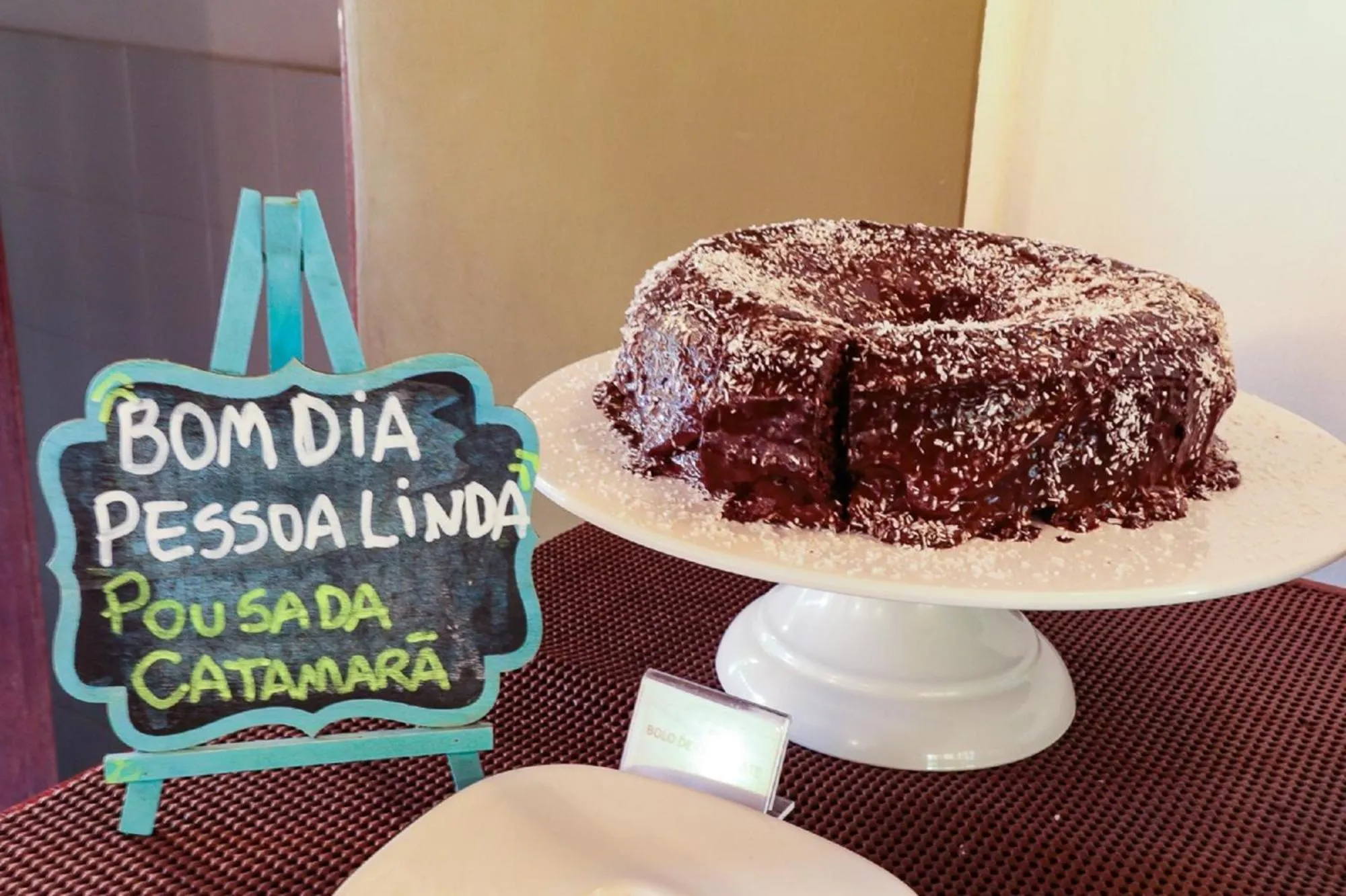 Food and drinks in Pousada Catamara