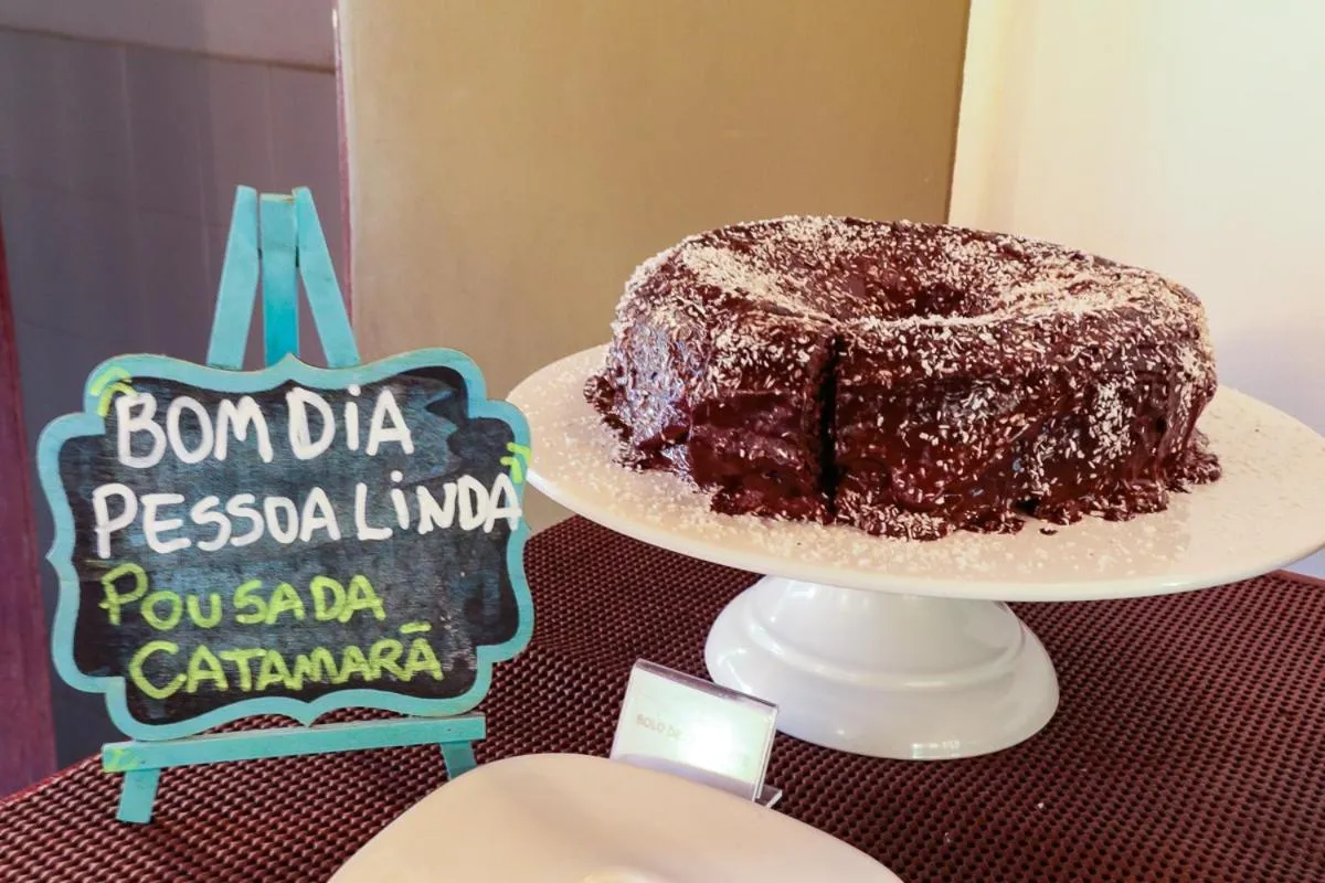 Food and drinks in Pousada Catamara