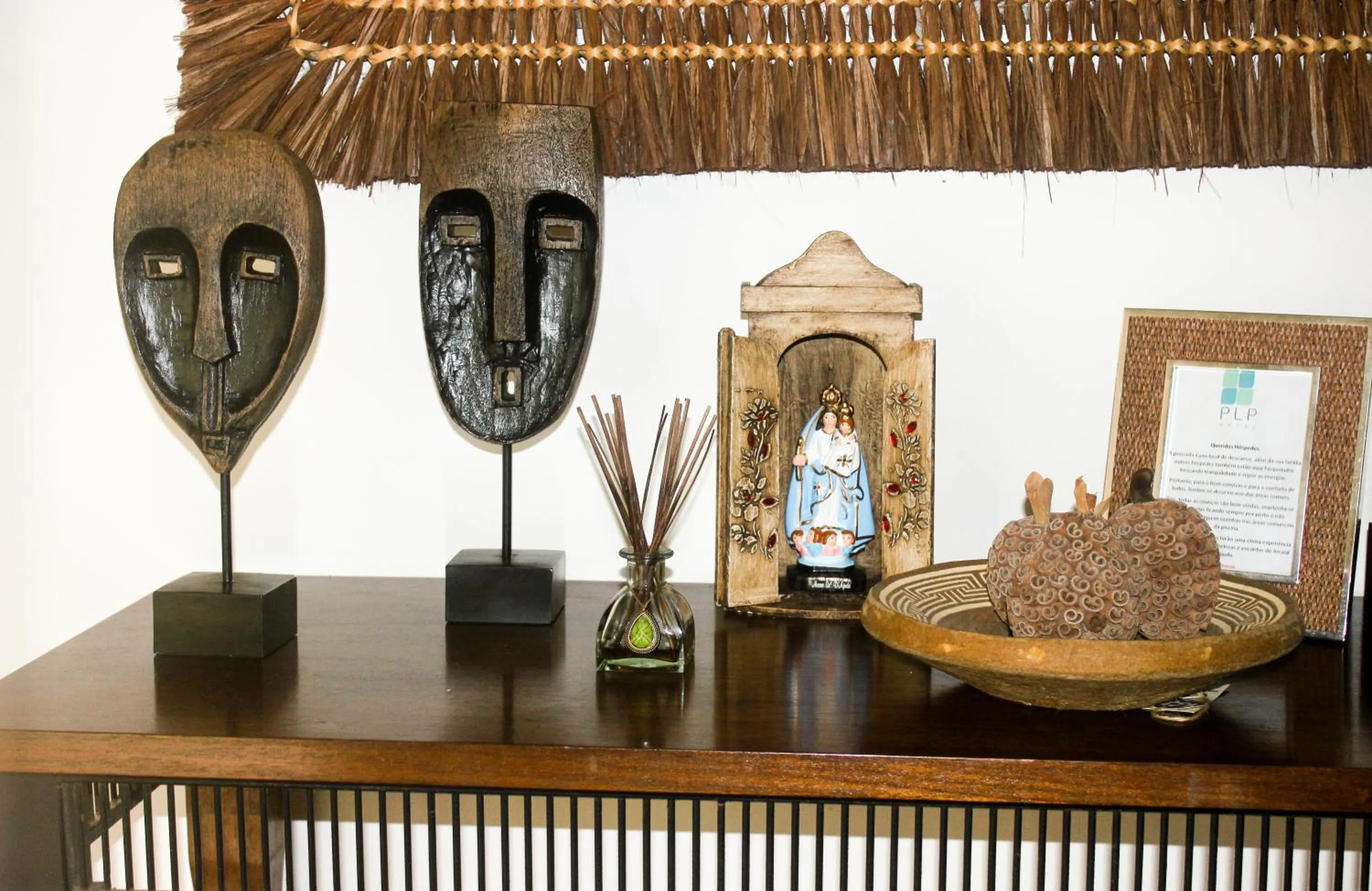 Decorative detail in Pousada Catamara