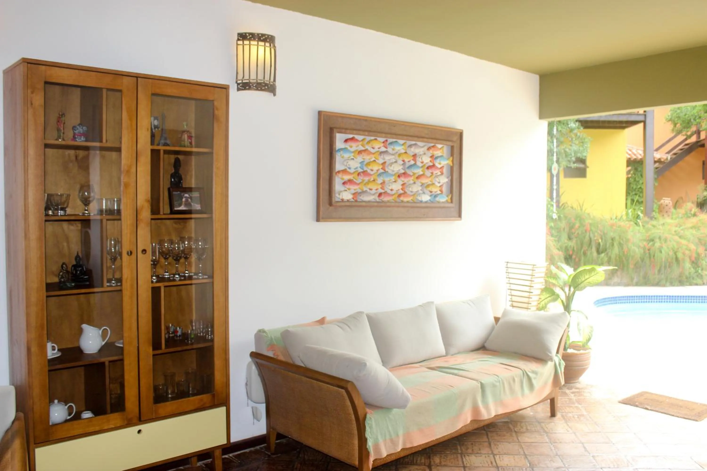 Lobby or reception in Pousada Catamara