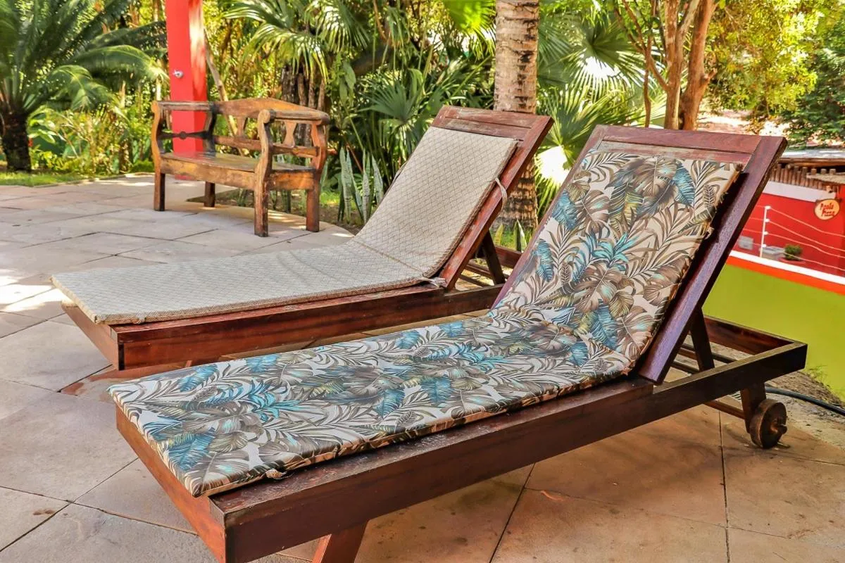 Balcony/Terrace in Pousada Catamara