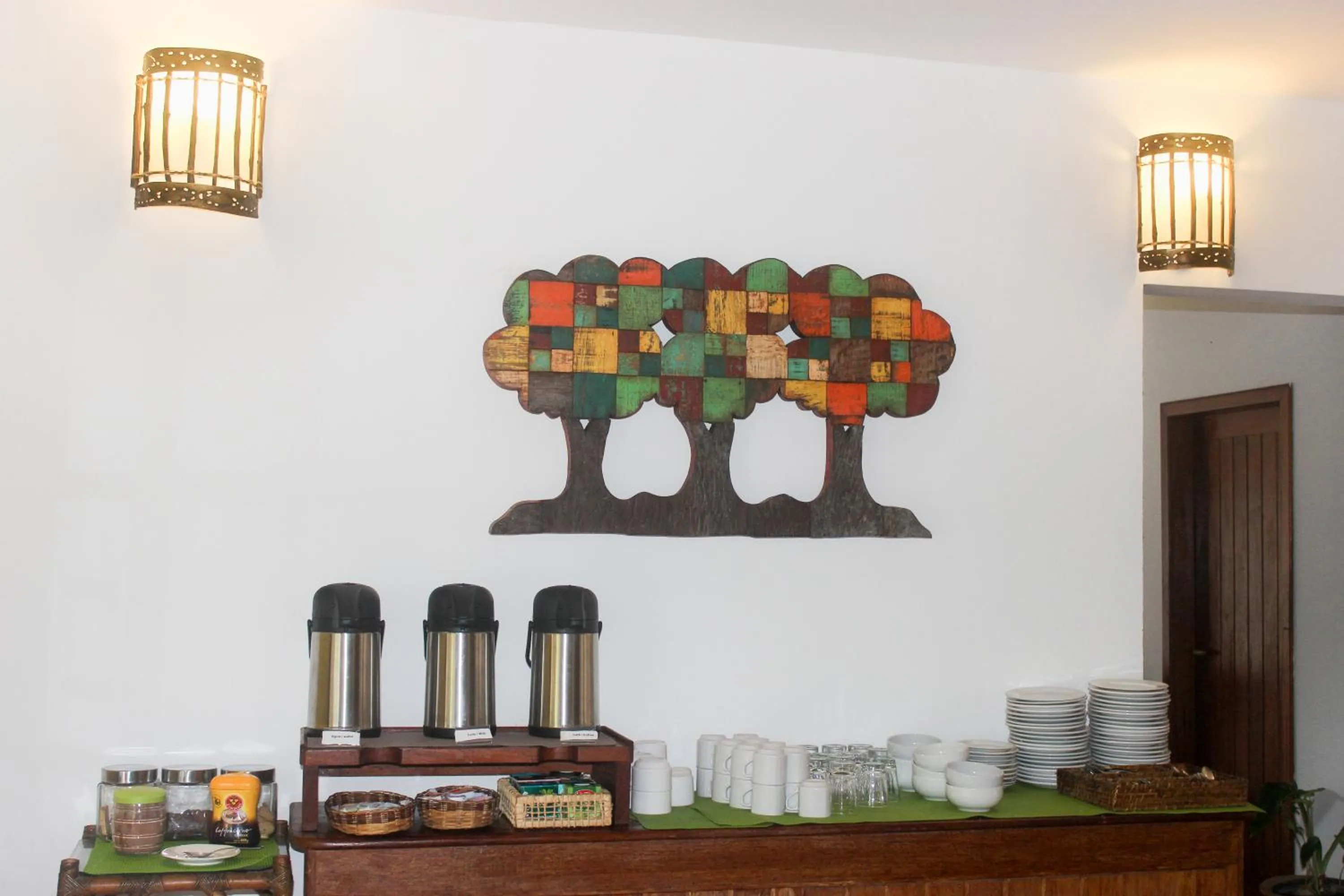 Decorative detail in Pousada Catamara